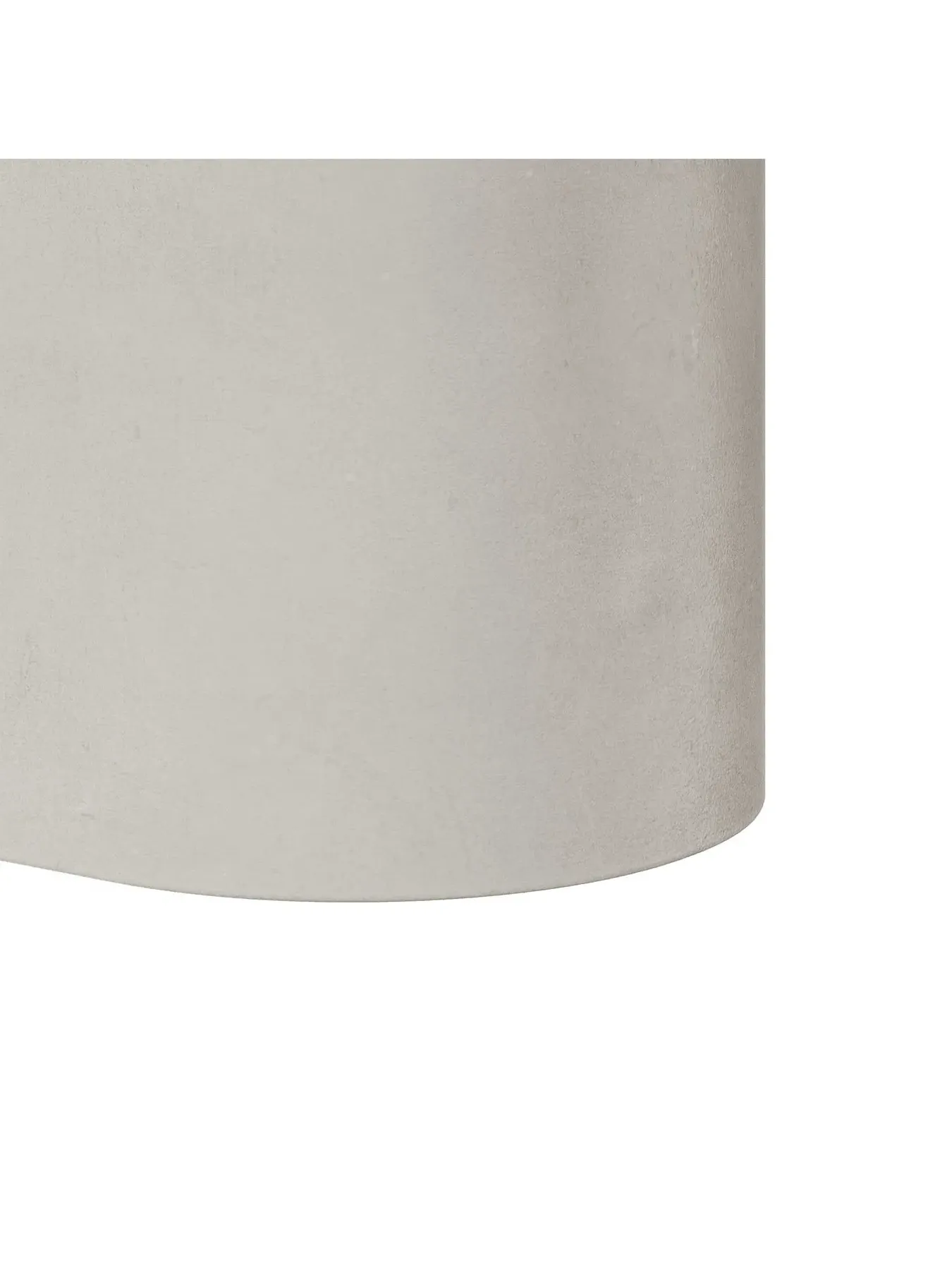 Oval Dining Table Marble Effect - Neutral, Wood