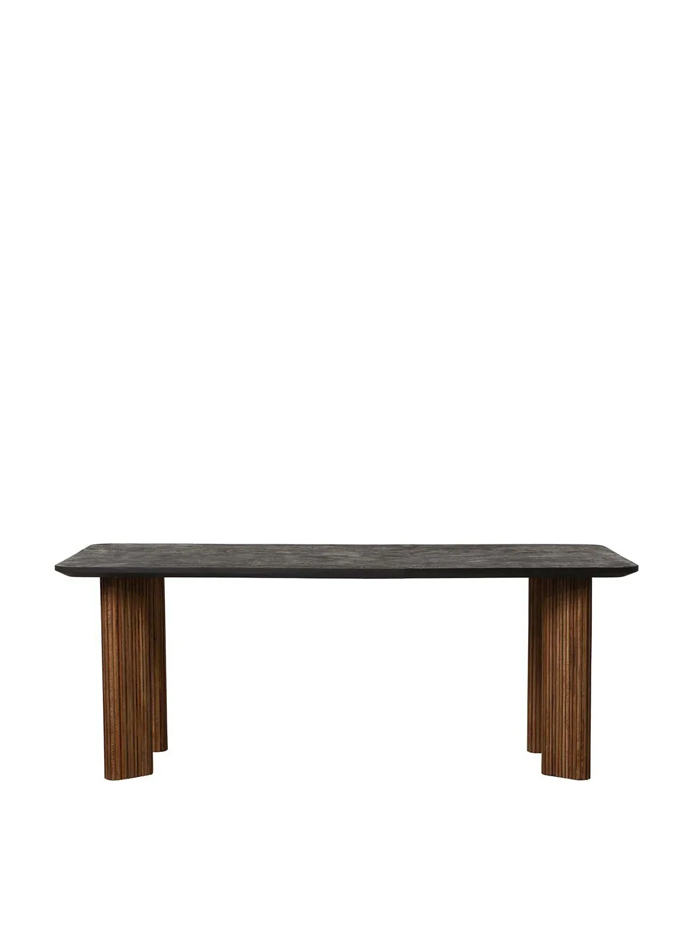Rectangular Dining Table - Brown, Reclaimed Teak