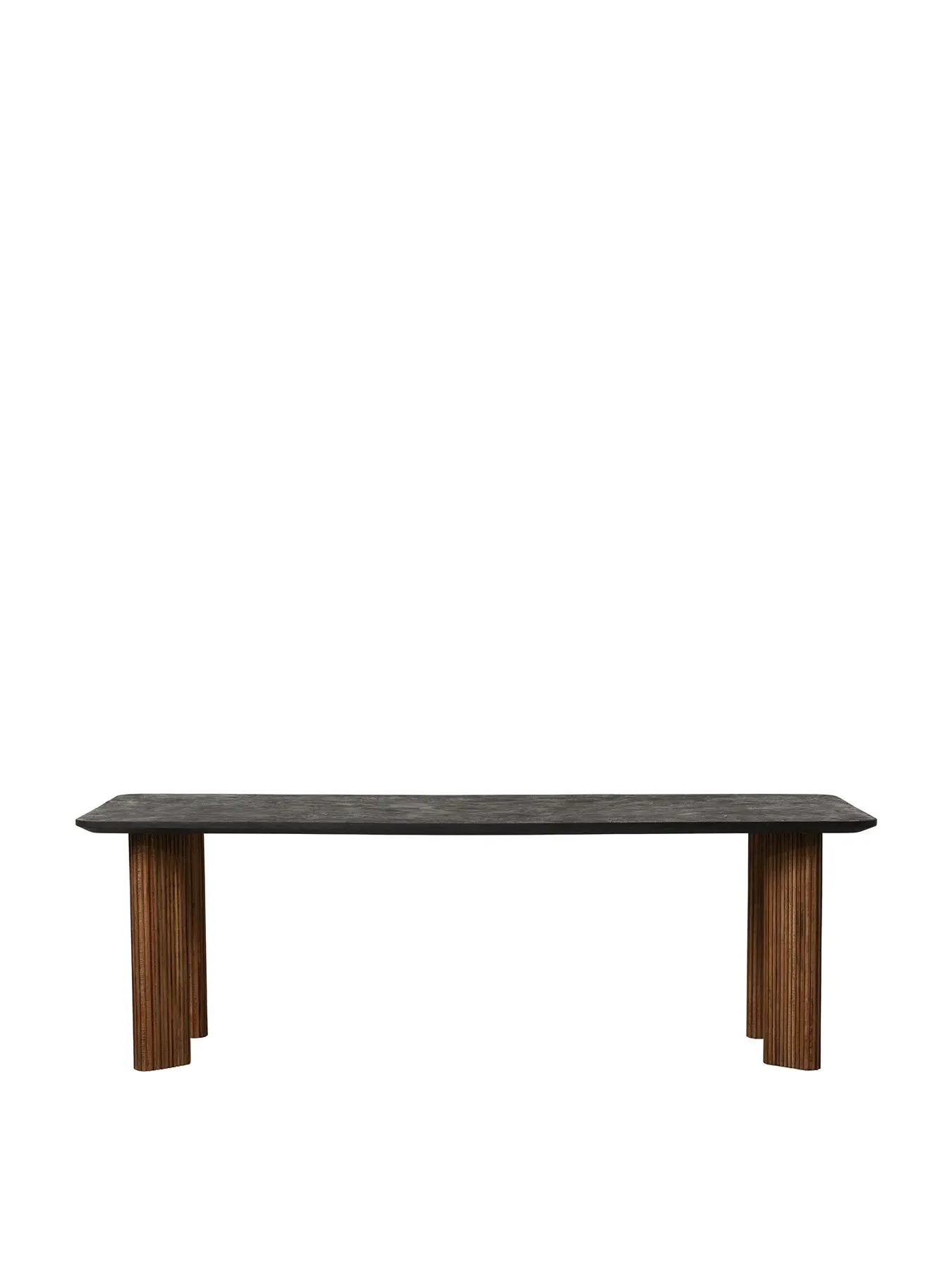 Rectangular Dining Table - Brown, Reclaimed Teak