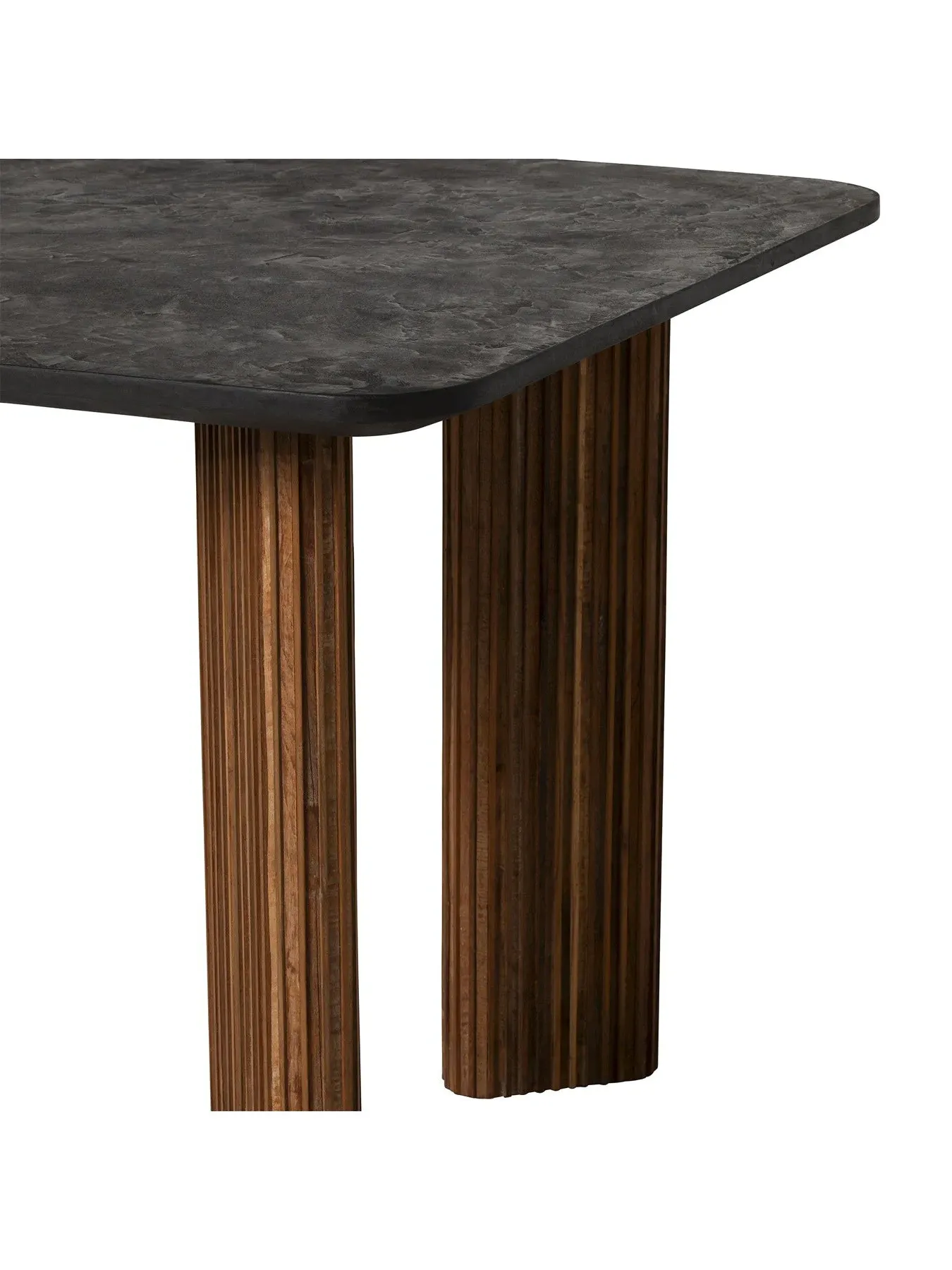 Rectangular Dining Table - Brown, Reclaimed Teak