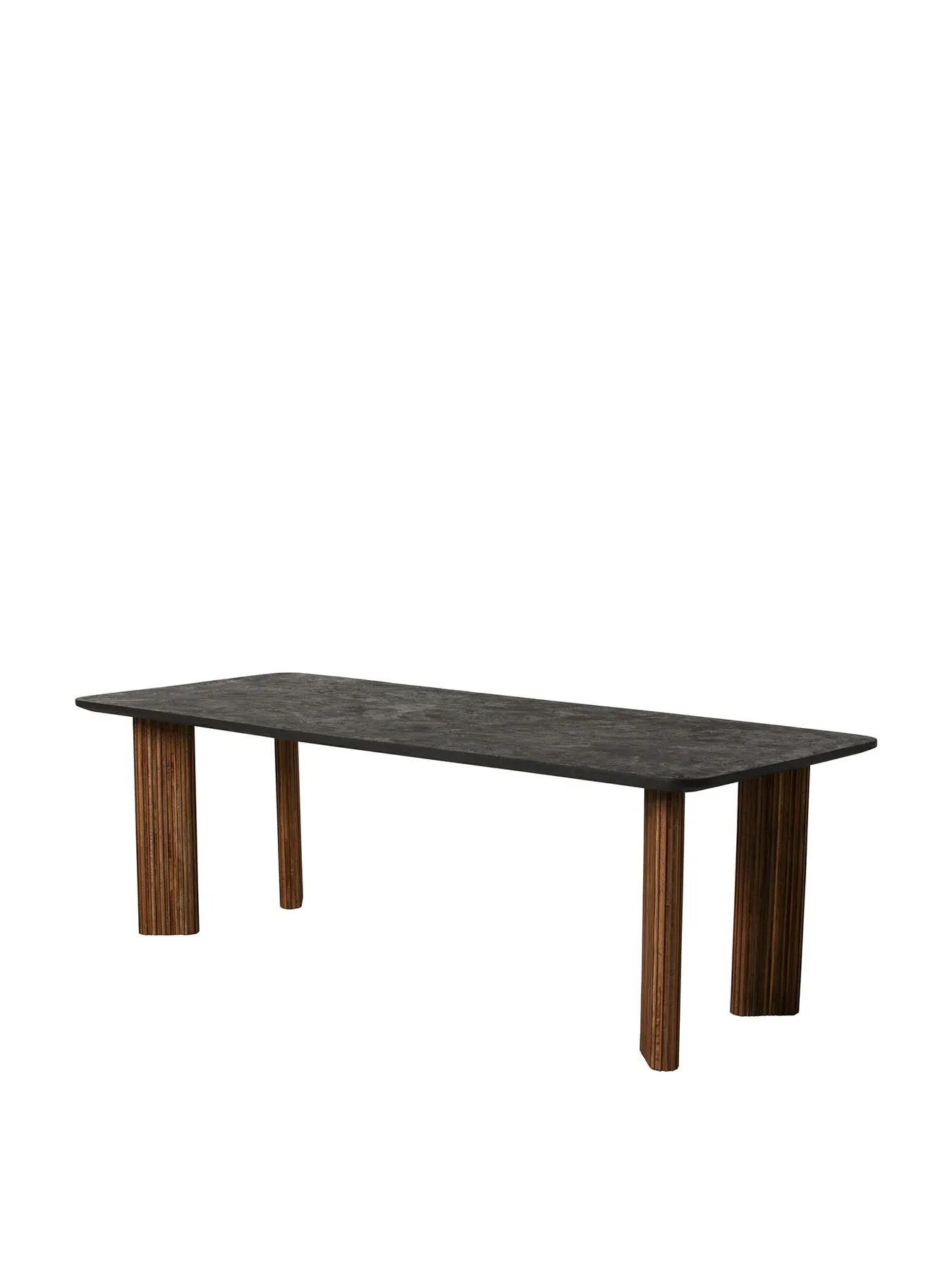 Rectangular Dining Table - Brown, Reclaimed Teak