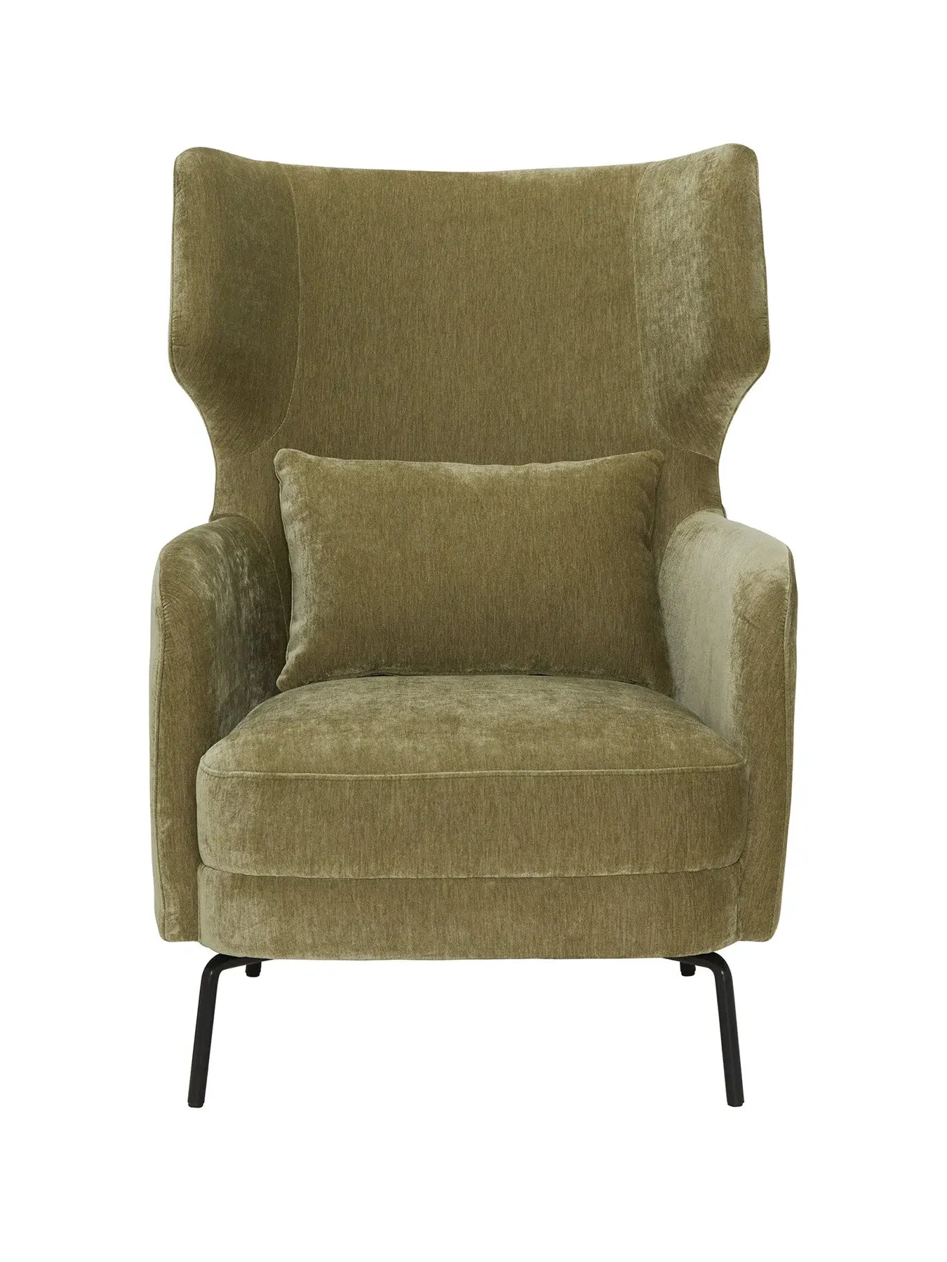 Ribera Armchair - Green, Velvet