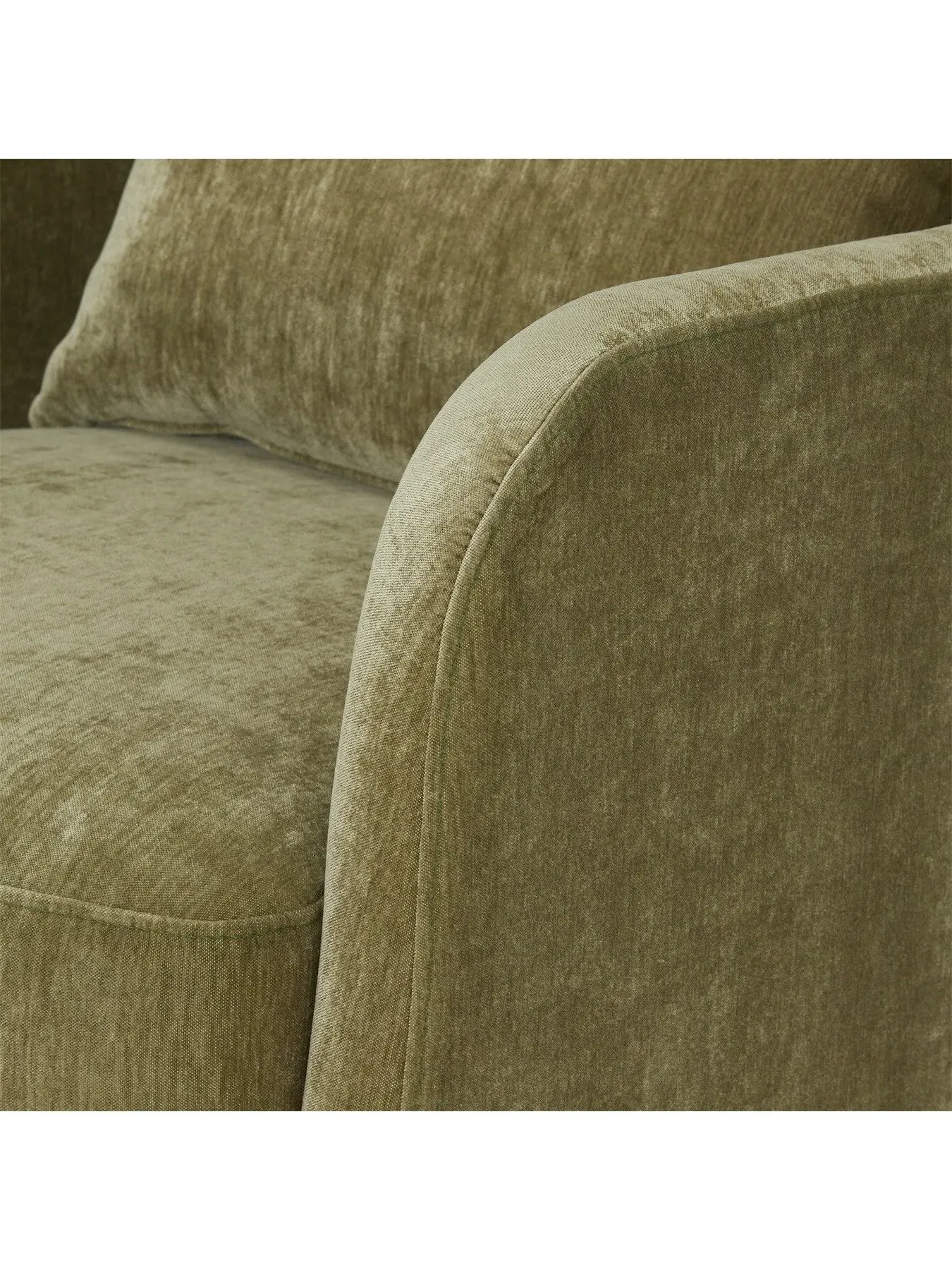Ribera Armchair - Green, Velvet