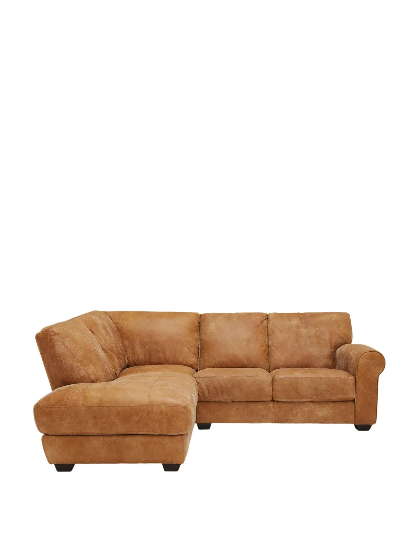 Right Hand Chaise Sofa - Hewlett Ranch, Leather