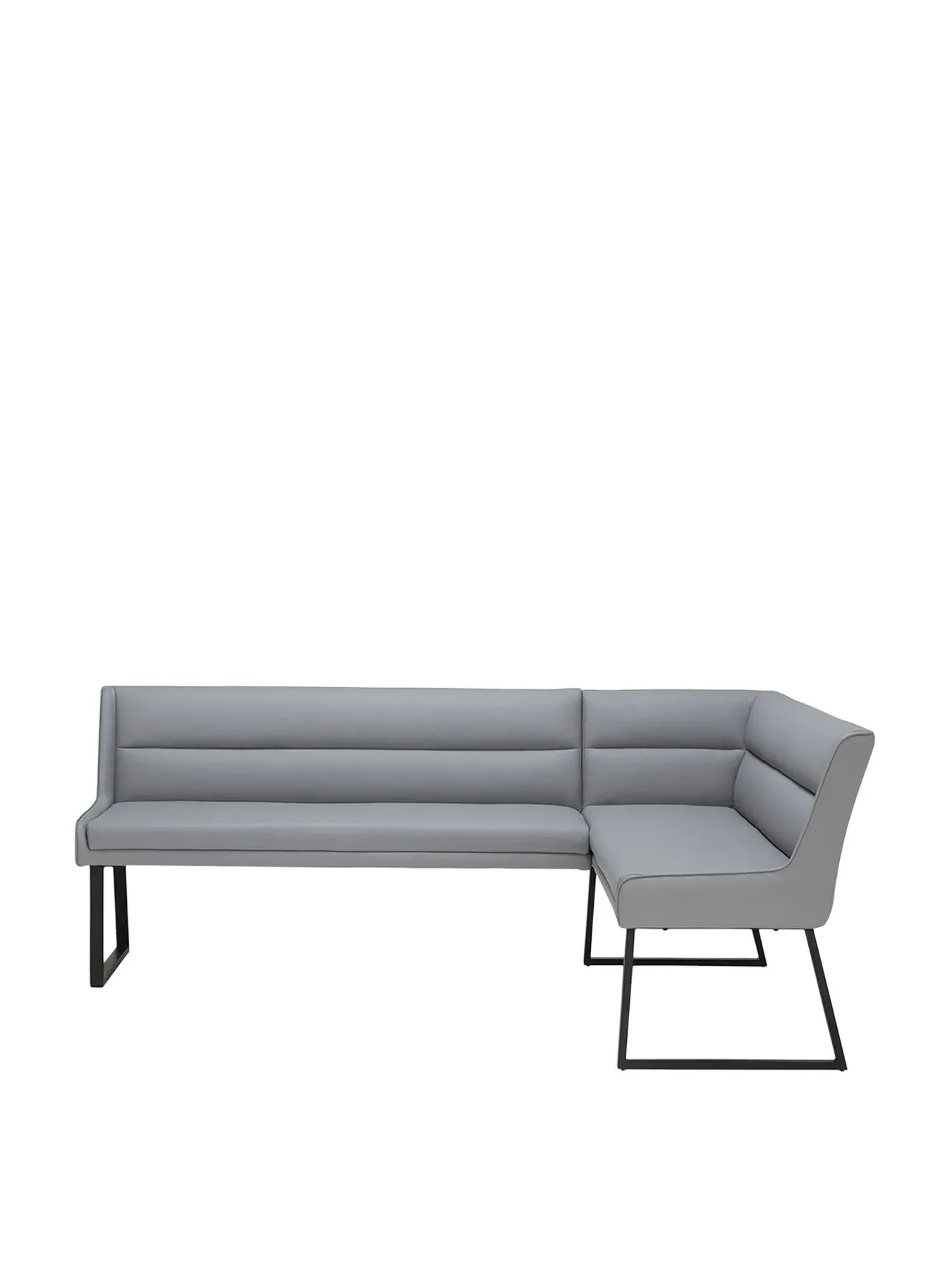 Right Hand Corner Bench - Grey