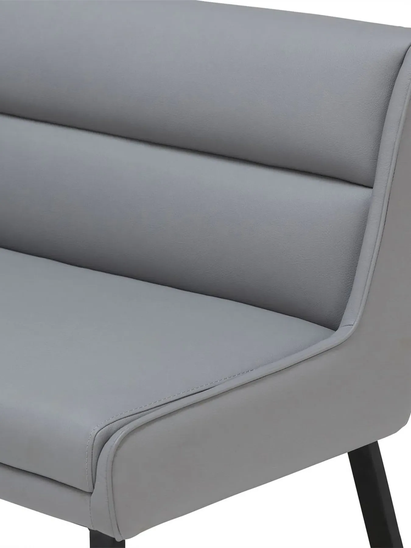 Right Hand Corner Bench - Grey