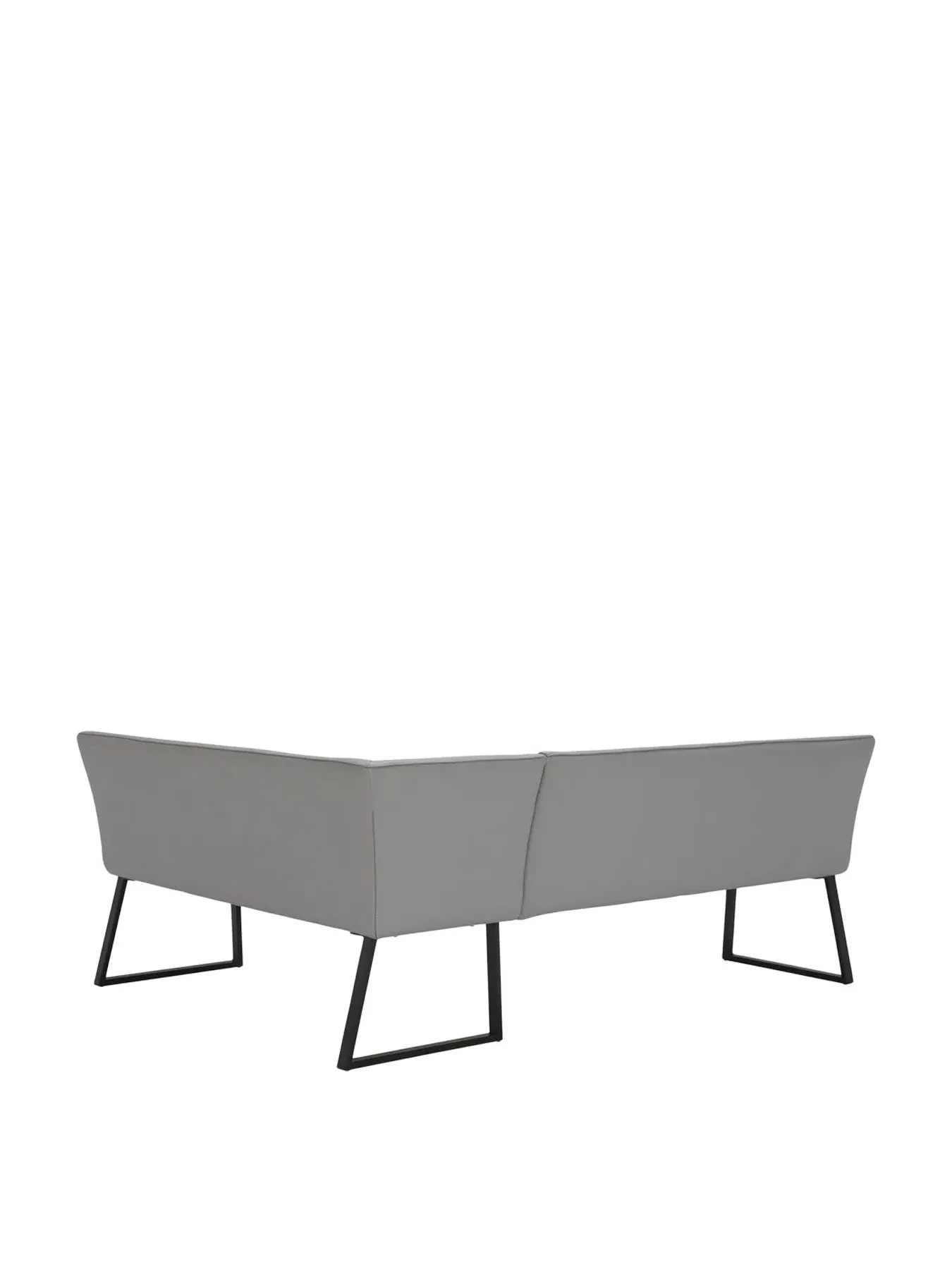 Right Hand Corner Bench - Grey