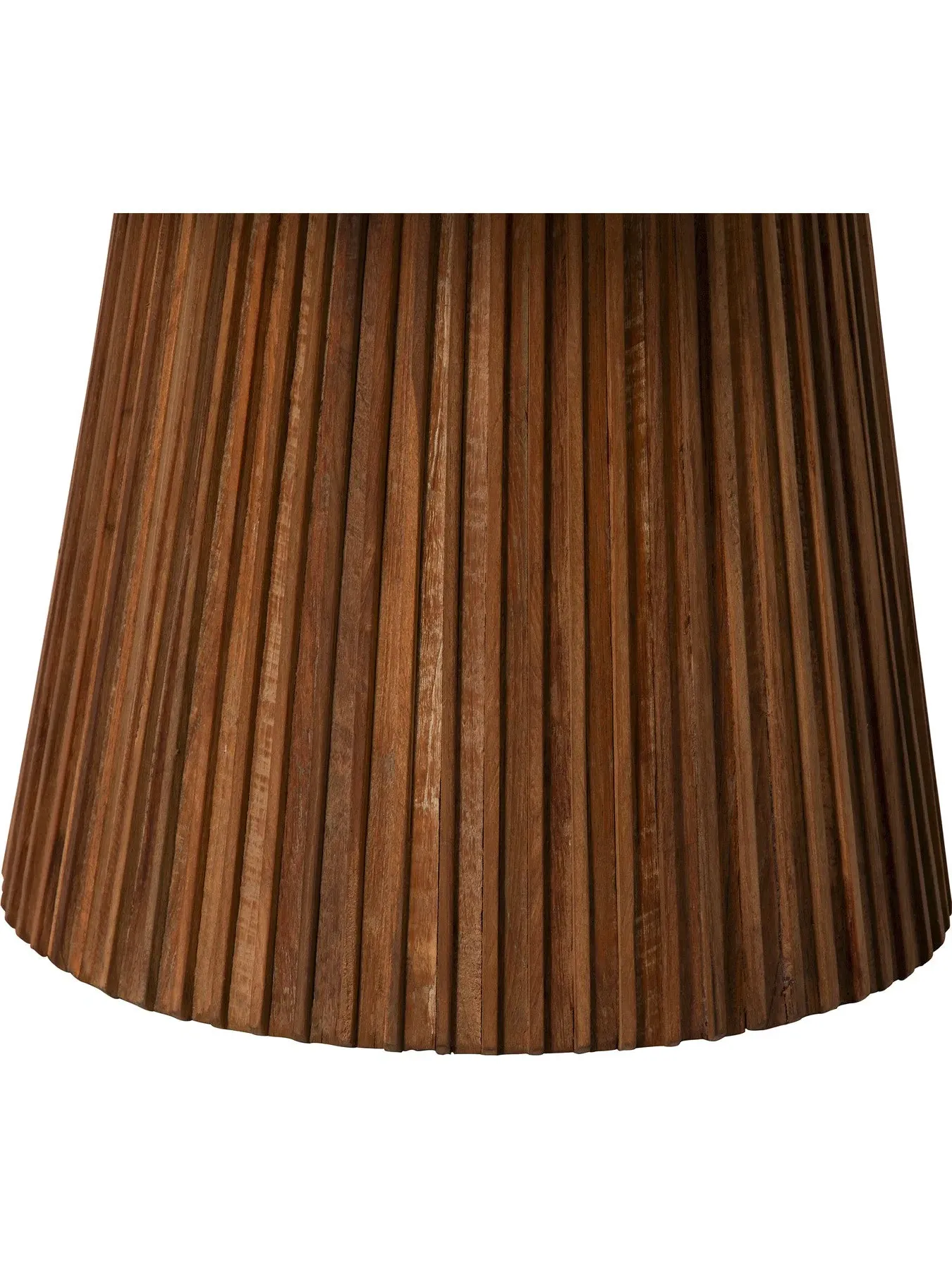 Round Coffee Table - Brown, Reclaimed Teak