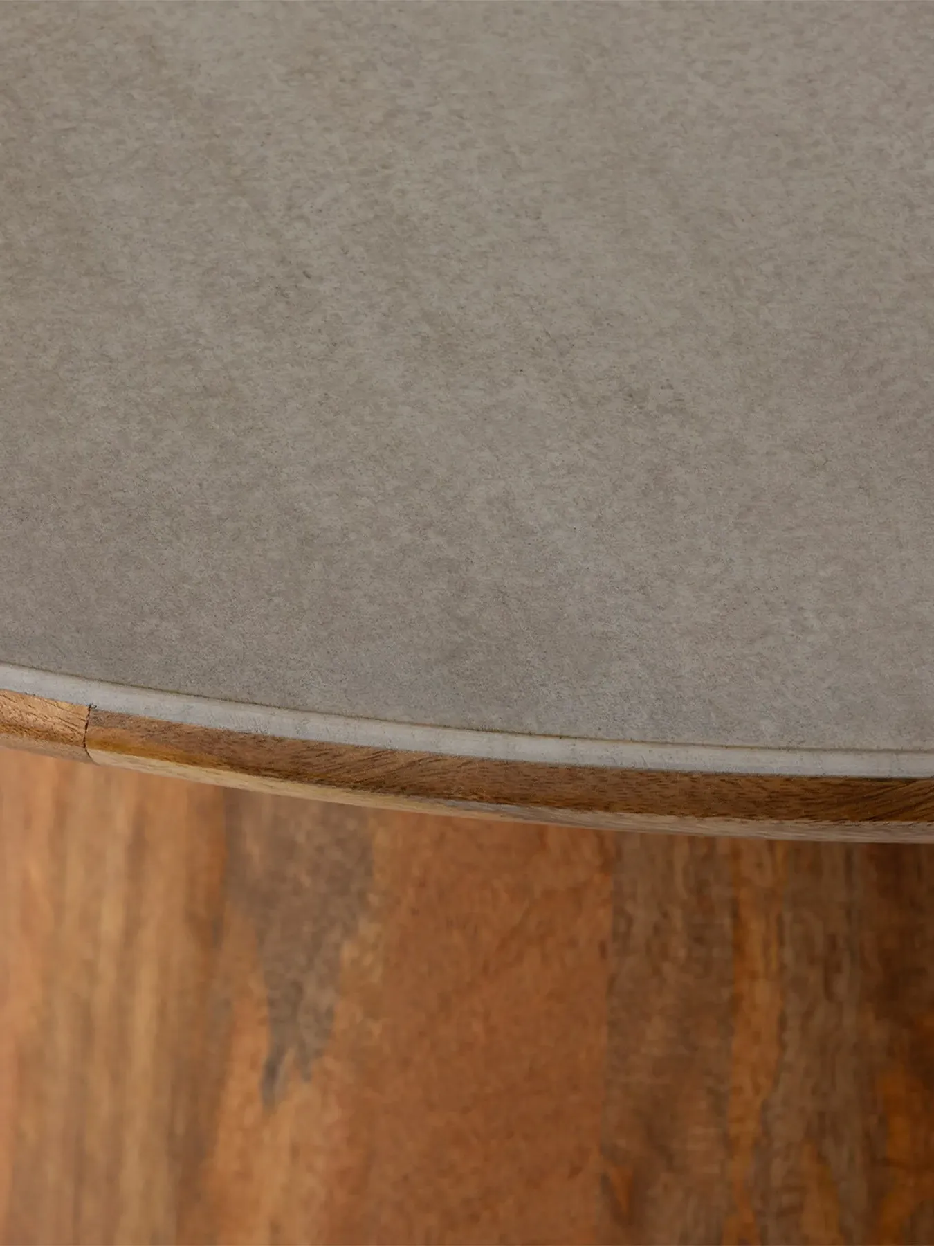 Round Dining Table Seats 4 - Brown, Mango Wood