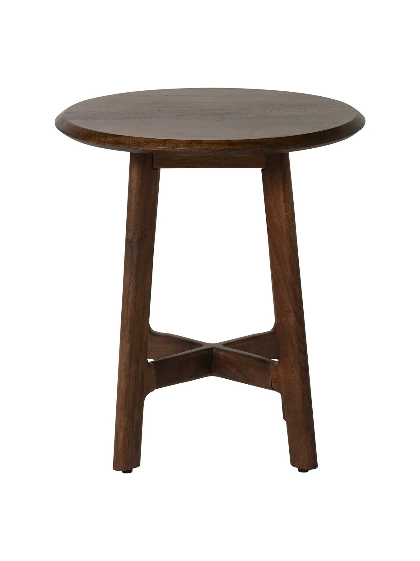 Side Table - Brown, Acacia Wood