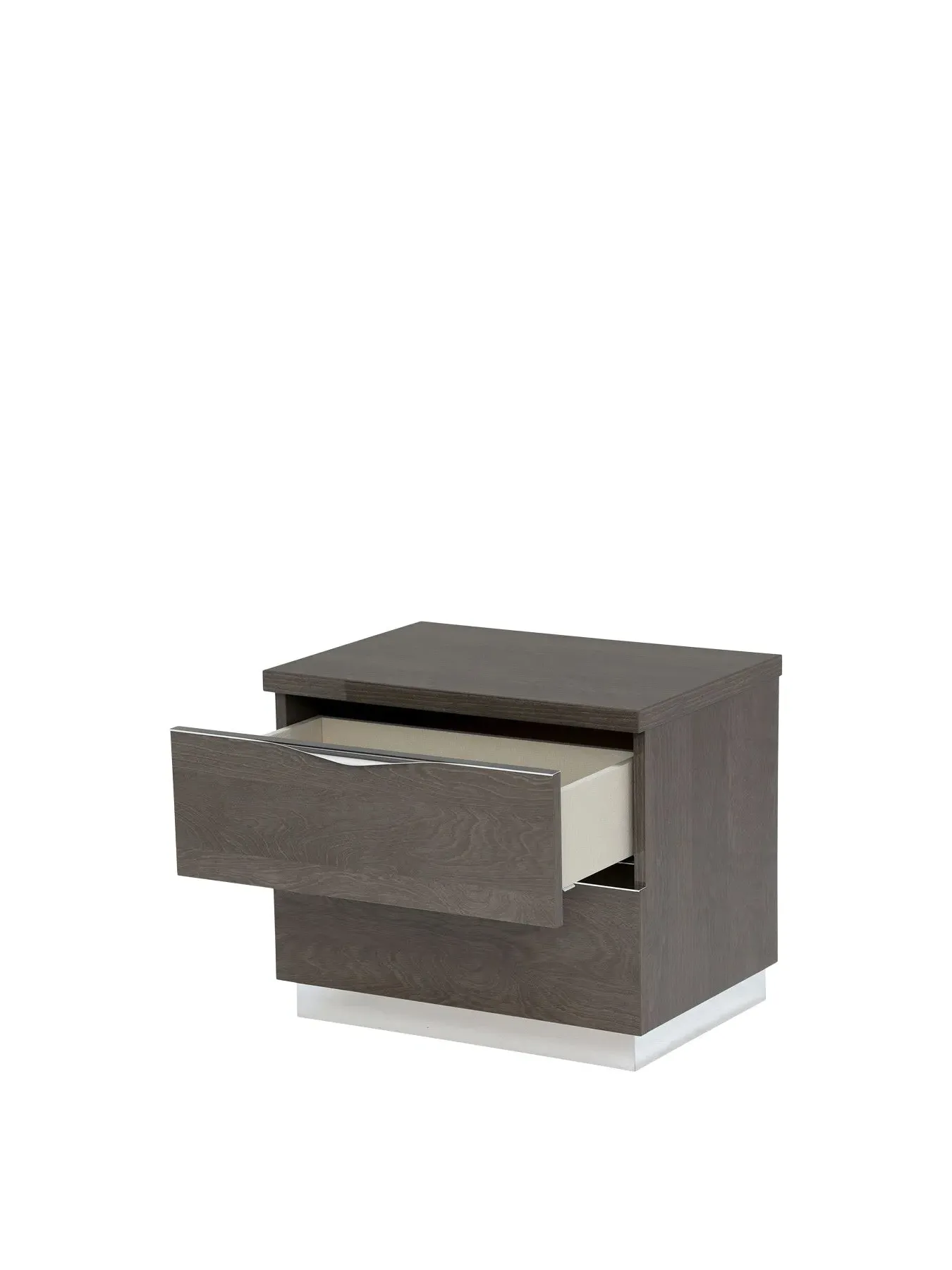 Small Bedside Table - Grey