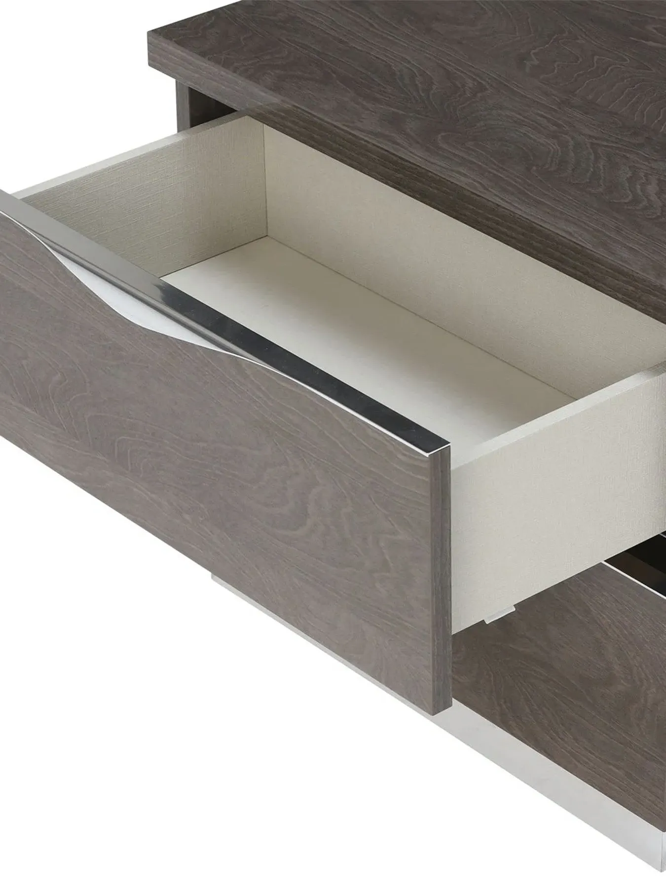 Small Bedside Table - Grey