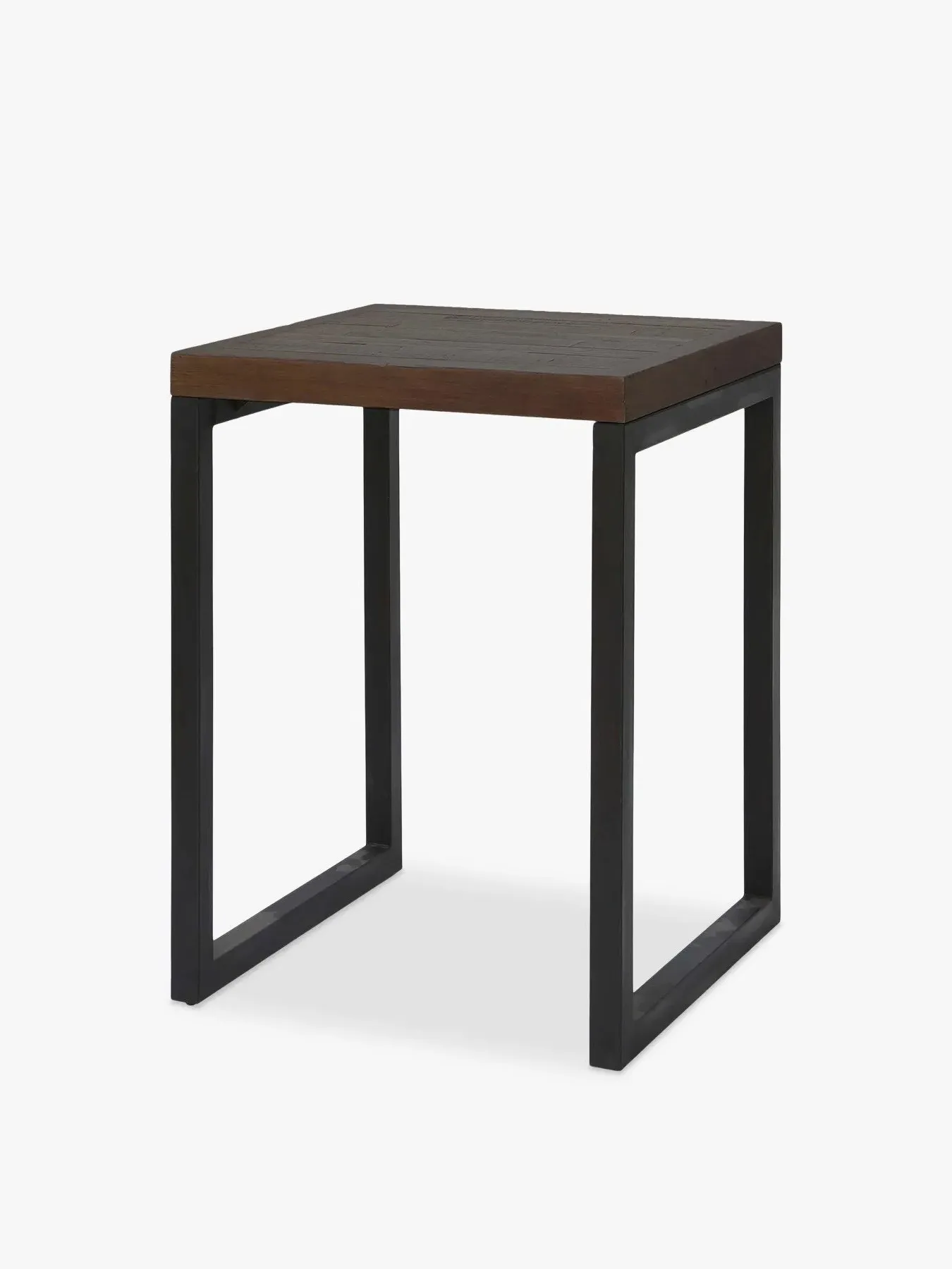 Square Bar Table - Reclaimed Wood, Metal image