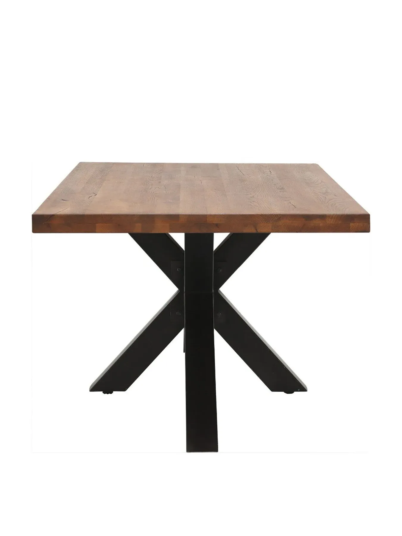 Star Dining Table - Brown, Solid Oak