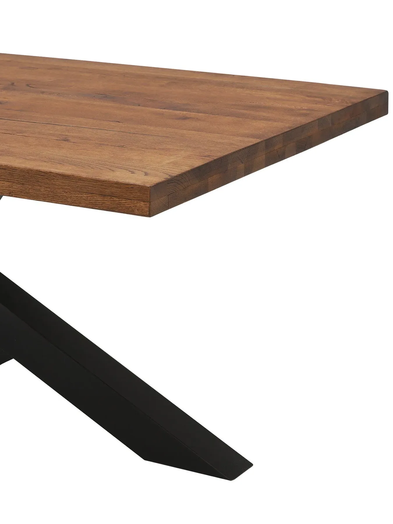 Star Dining Table - Dark Oak, Solid Wood