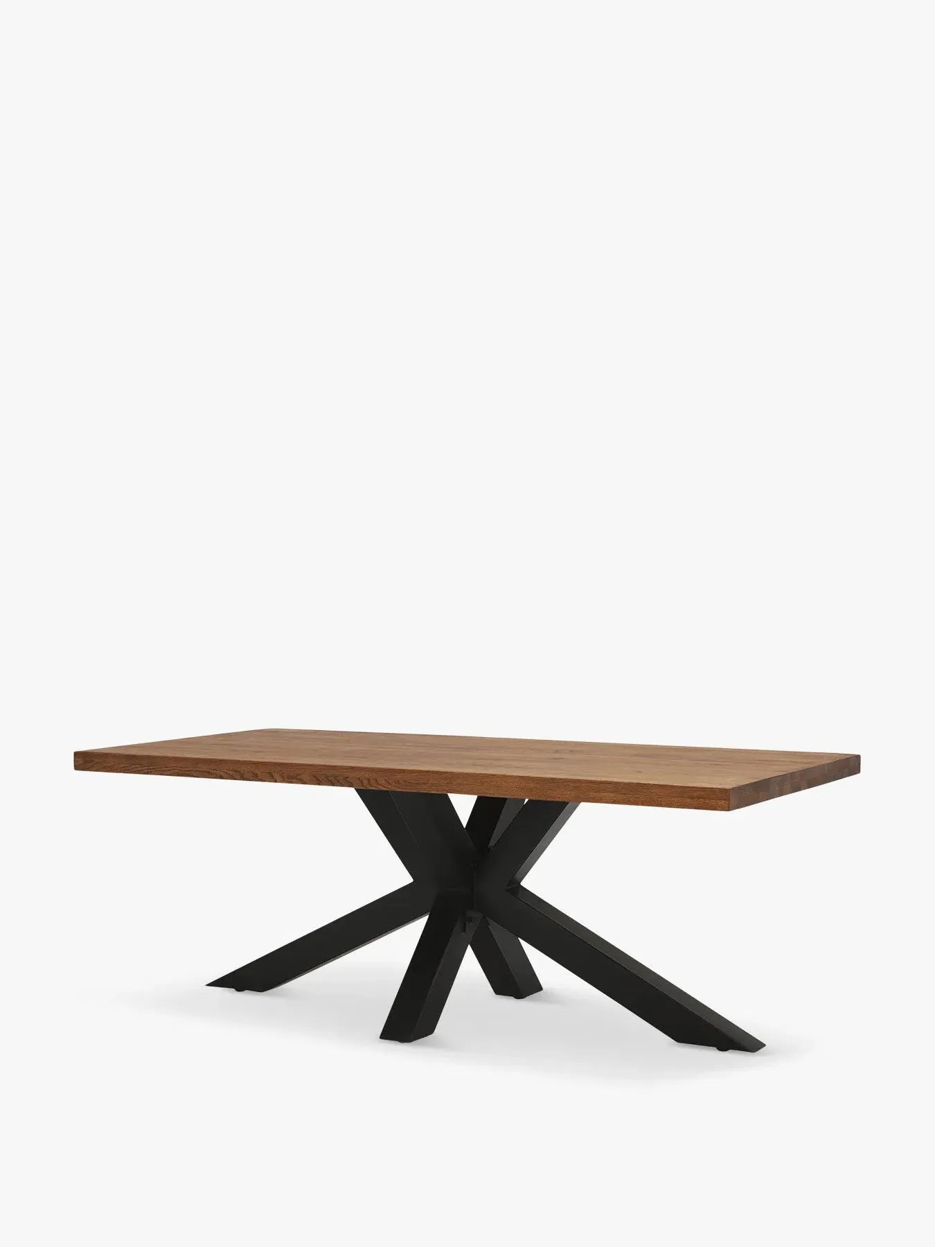 Star Dining Table - Dark Oak, Solid Wood image