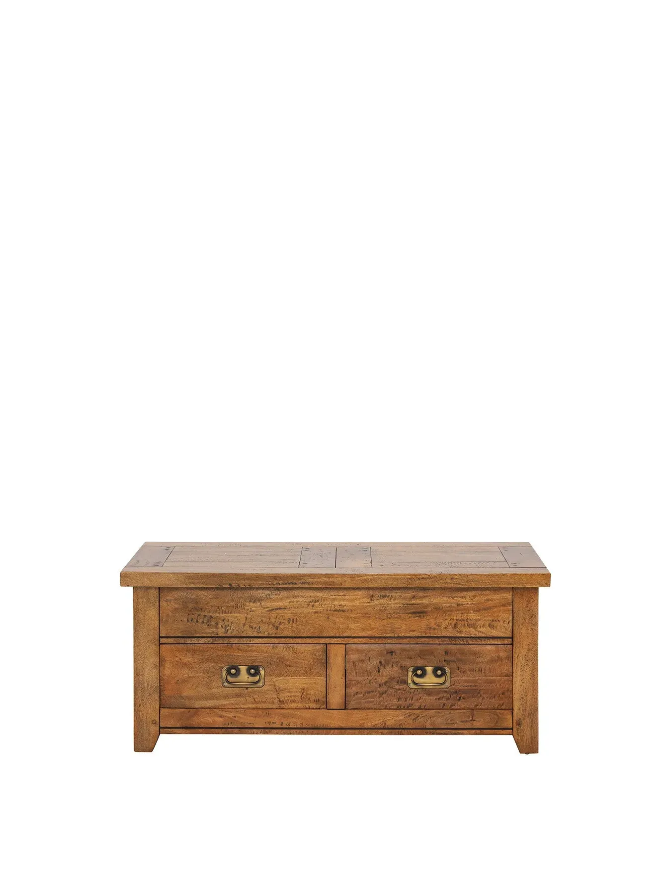 Storage Coffee Table - Brown, Mango Wood