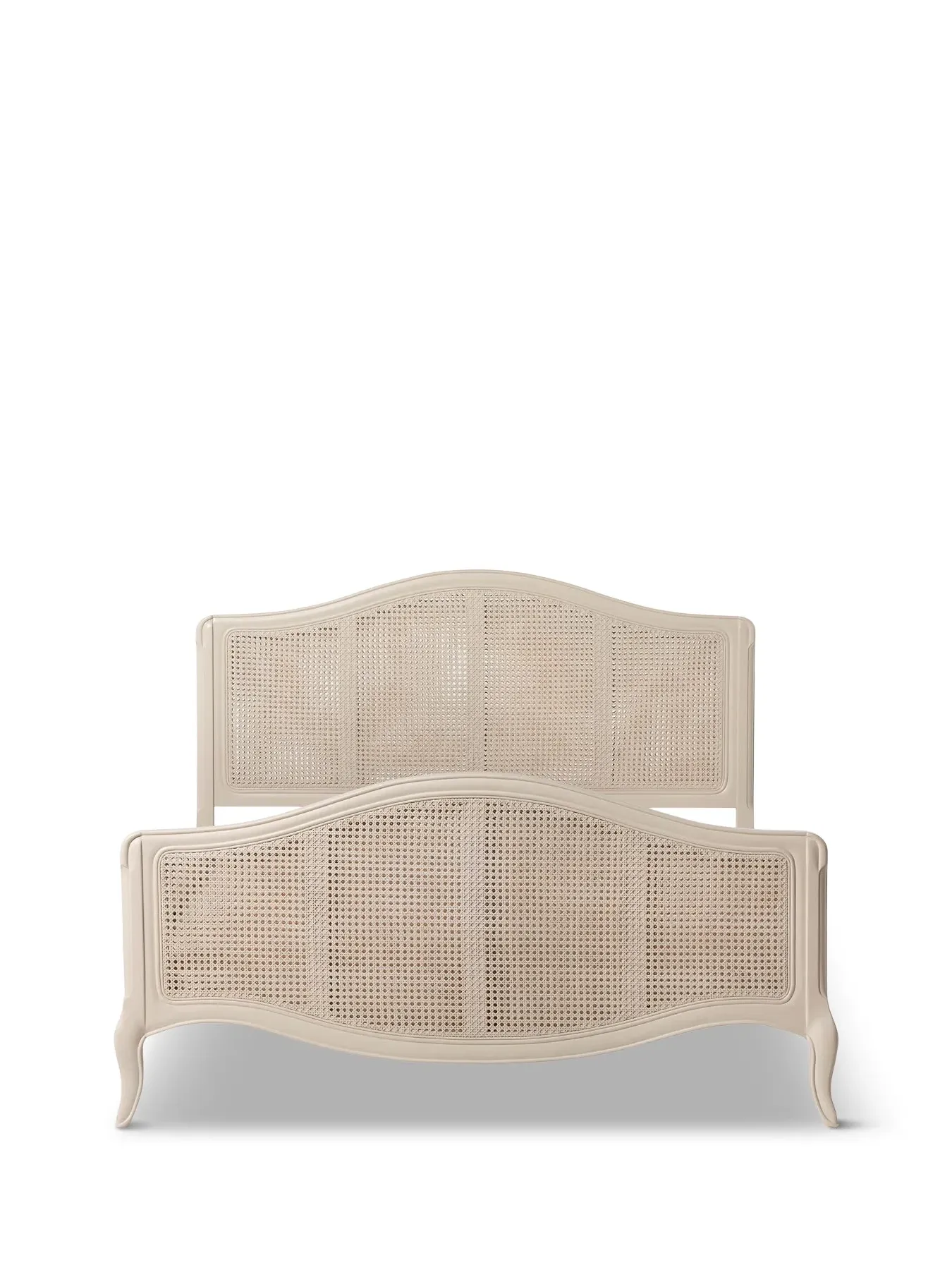 Super King Bed Frame - Off White, Wood