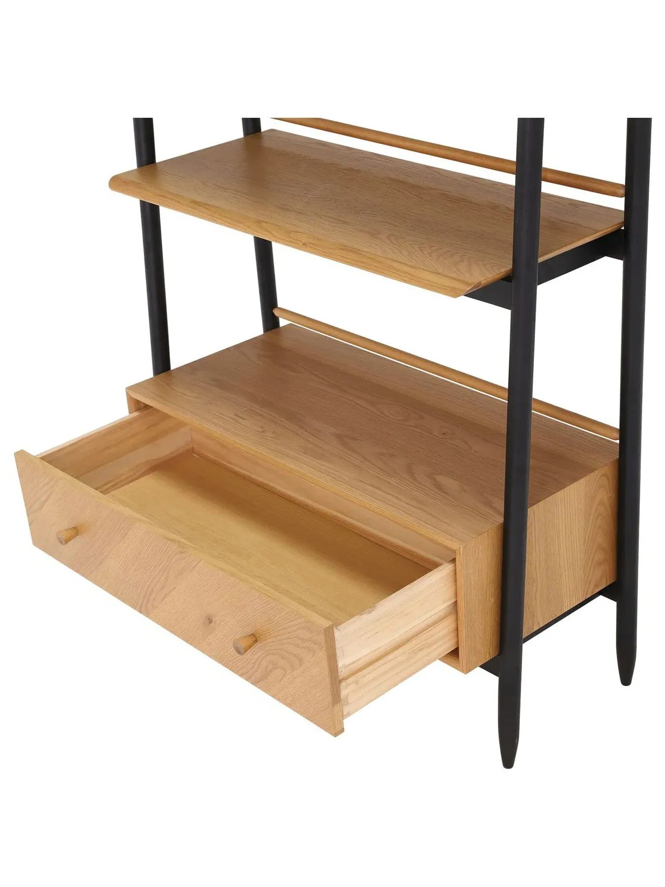 Tall Shelving Unit - Neutral, Oak