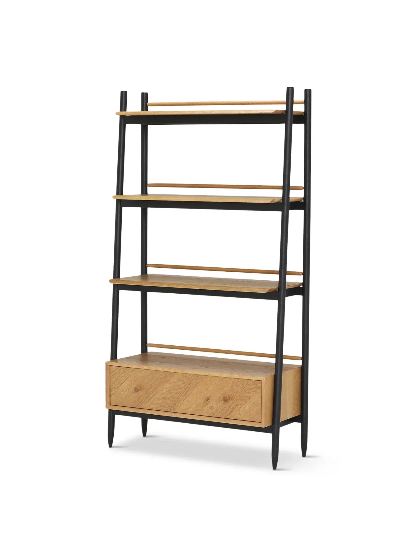 Tall Shelving Unit - Neutral, Oak image