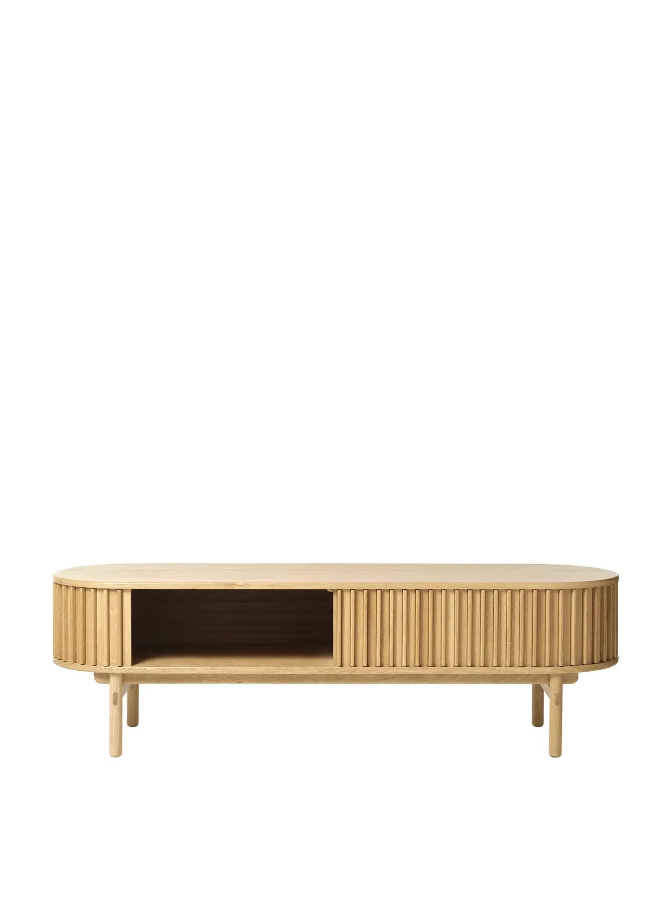 TV Lowboard with Storage - Neutral, Wood