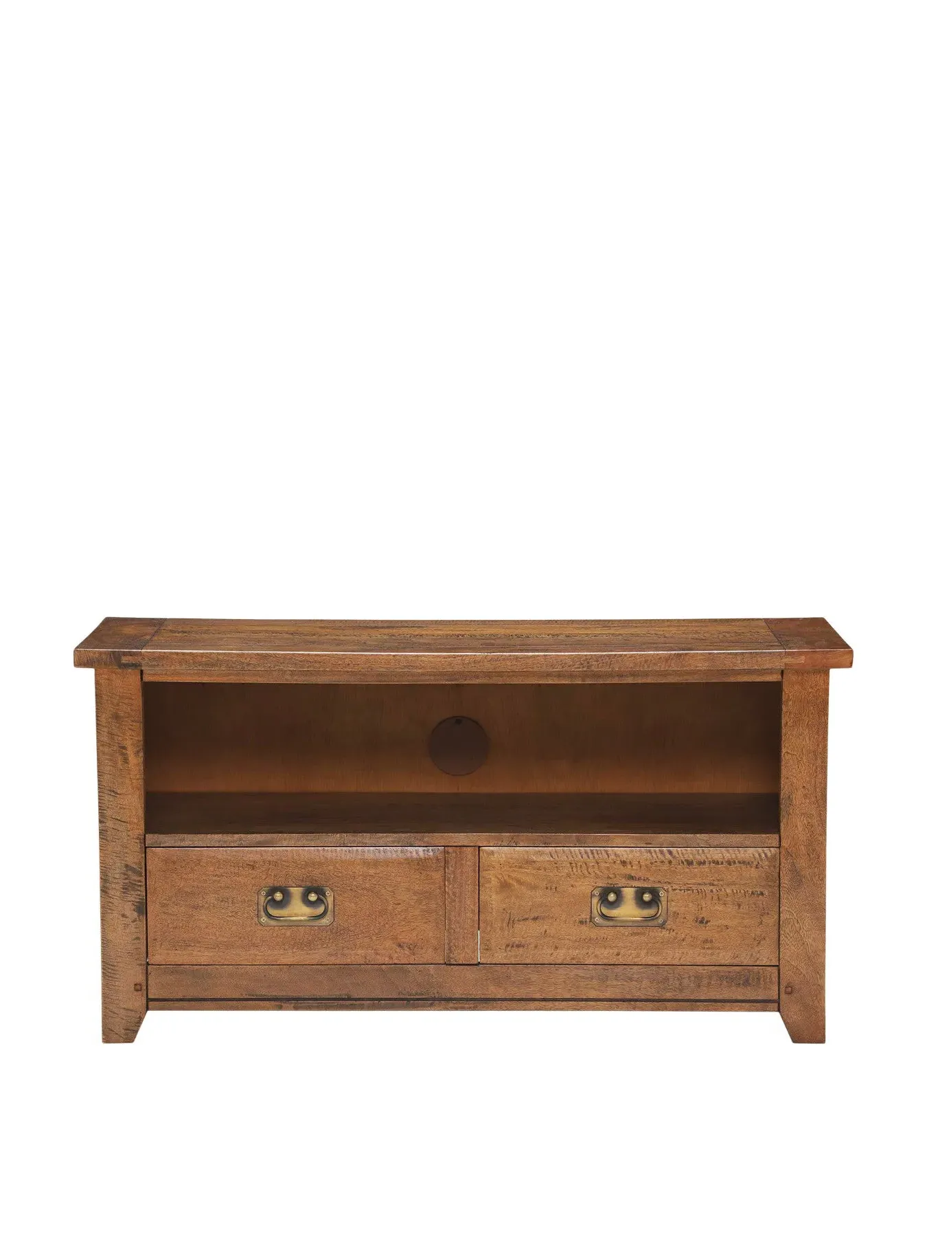 TV Stand with Storage - Natural, Mango Wood