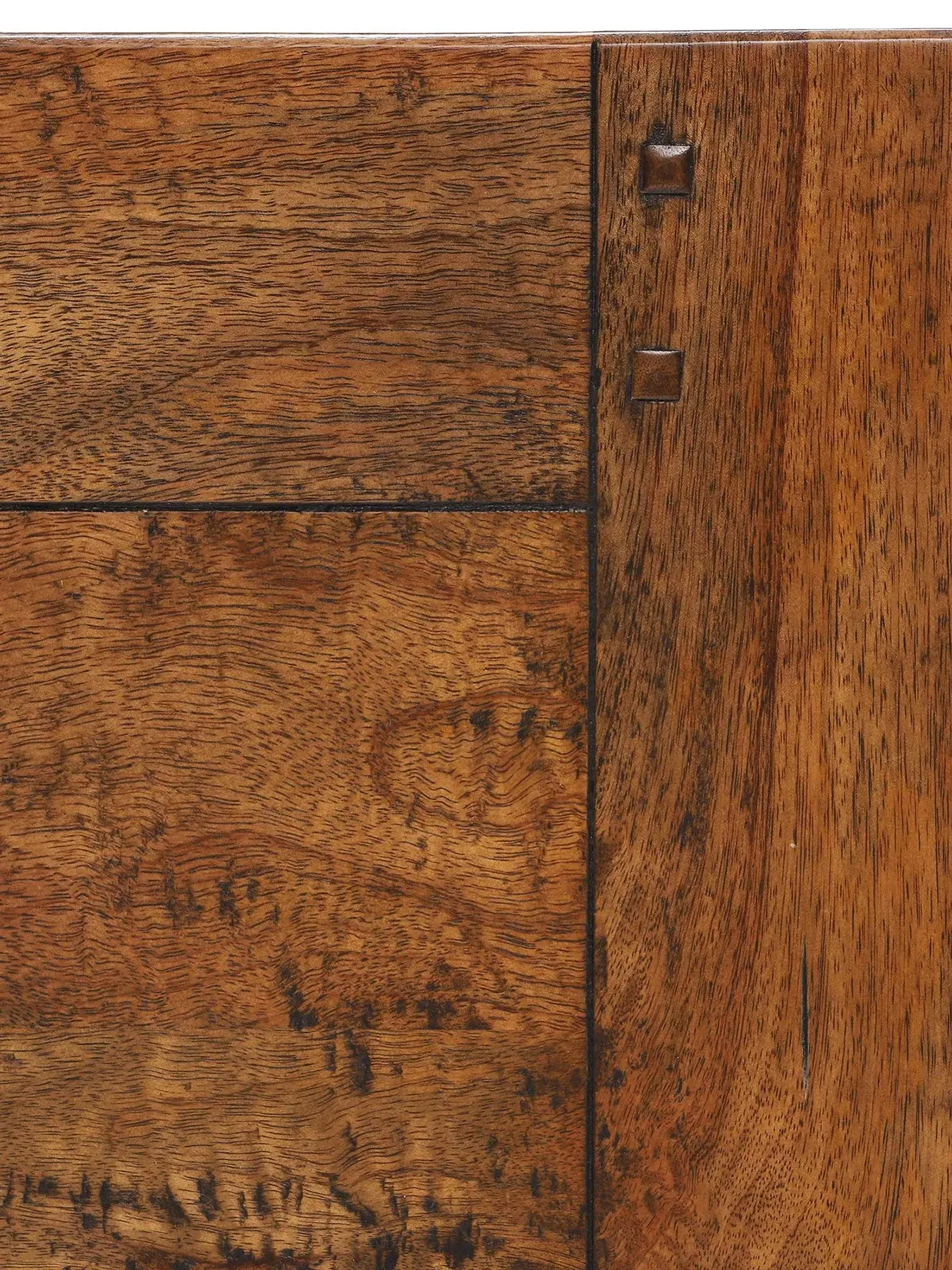 TV Stand with Storage - Natural, Mango Wood
