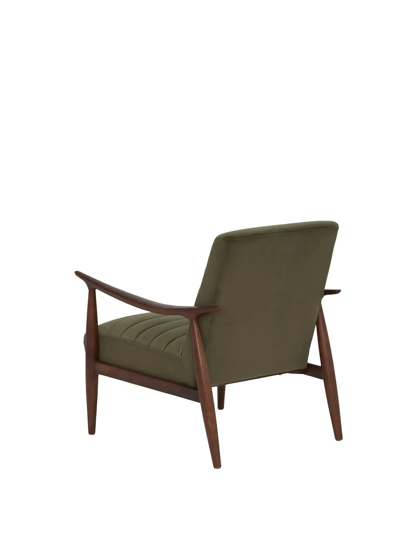 Velvet Armchair - Green