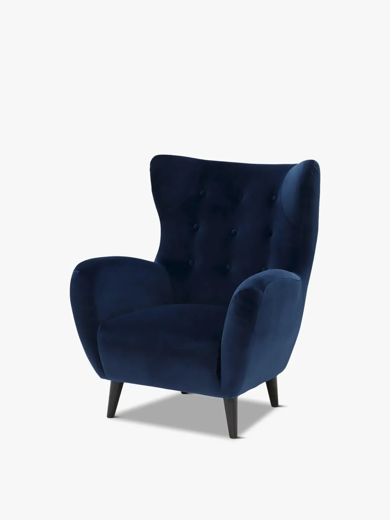 Velvet Chair - Blue image