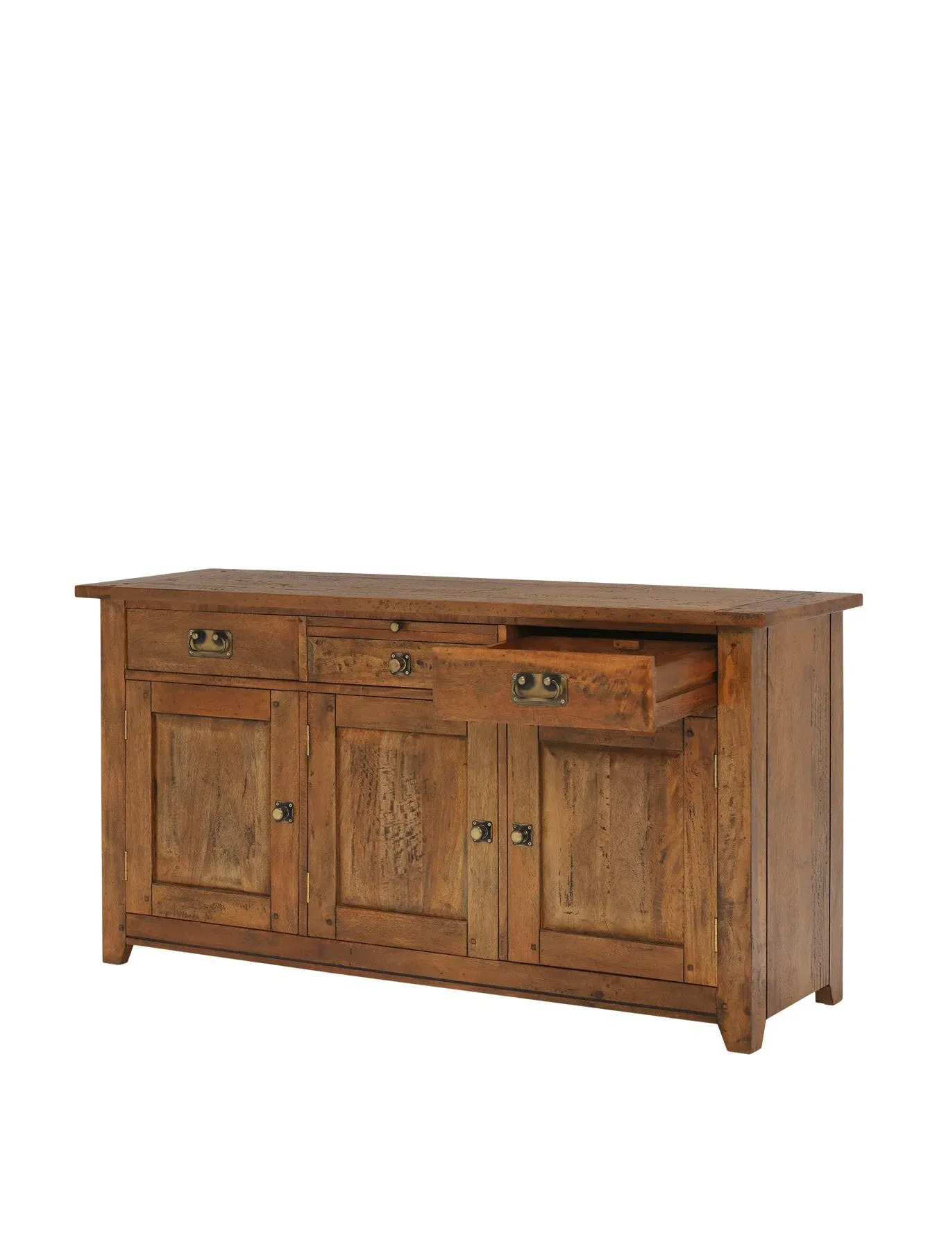 Wide Sideboard - Natural, Mango Wood