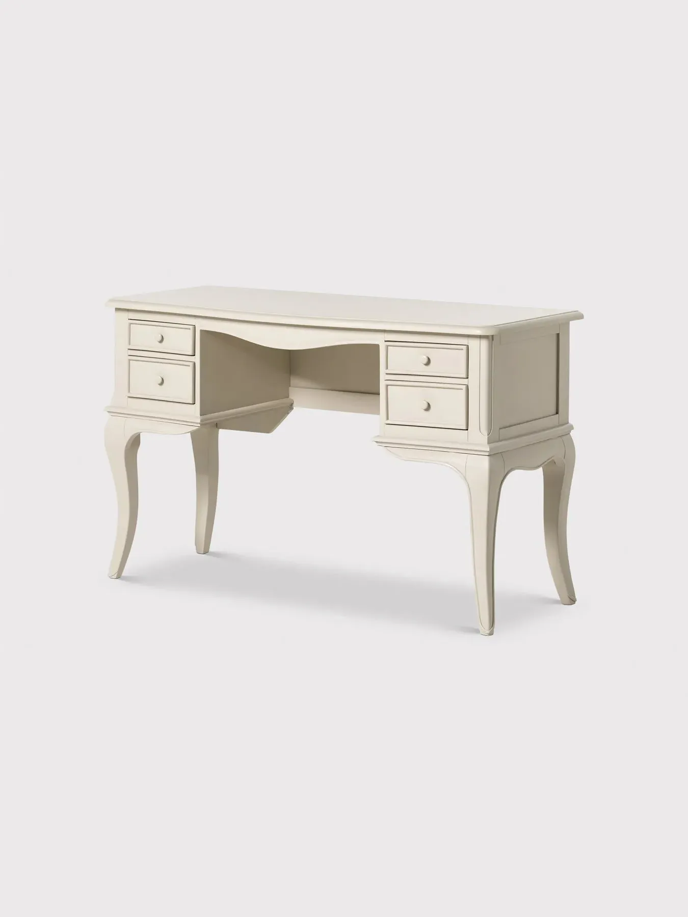 Wooden Dressing Table - Off White, Wood