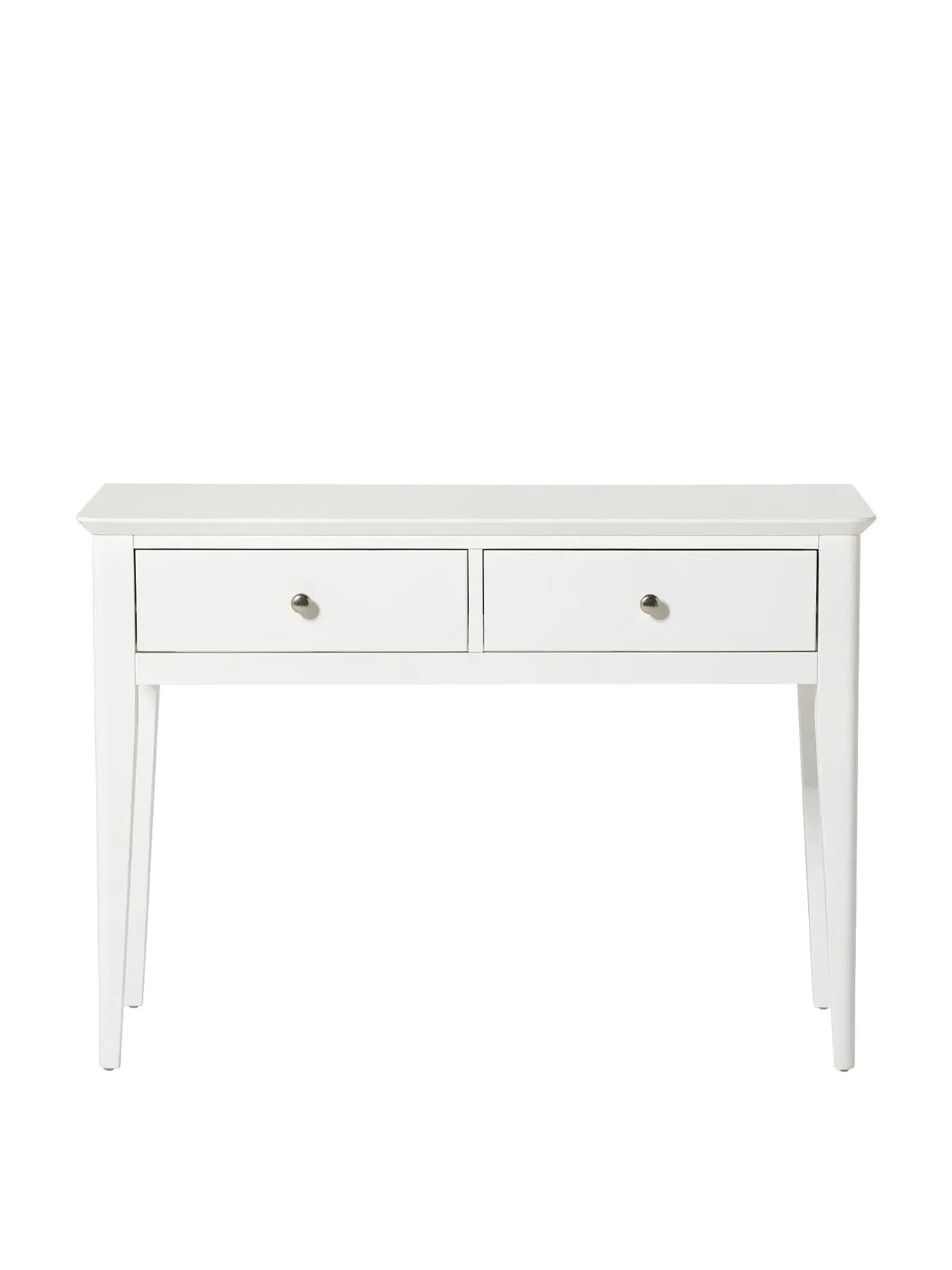 Wooden Dressing Table - White, Acacia Wood
