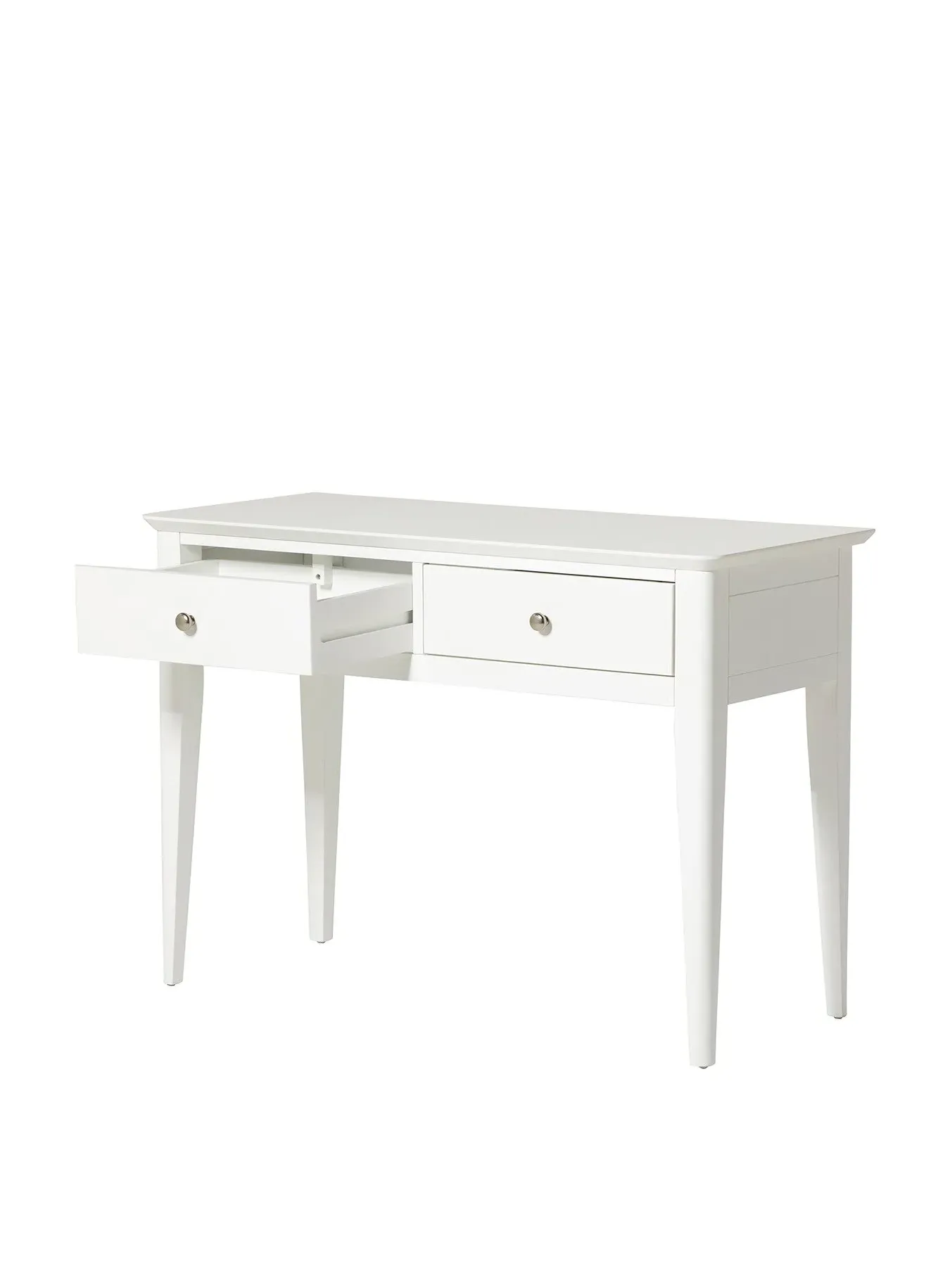 Wooden Dressing Table - White, Acacia Wood