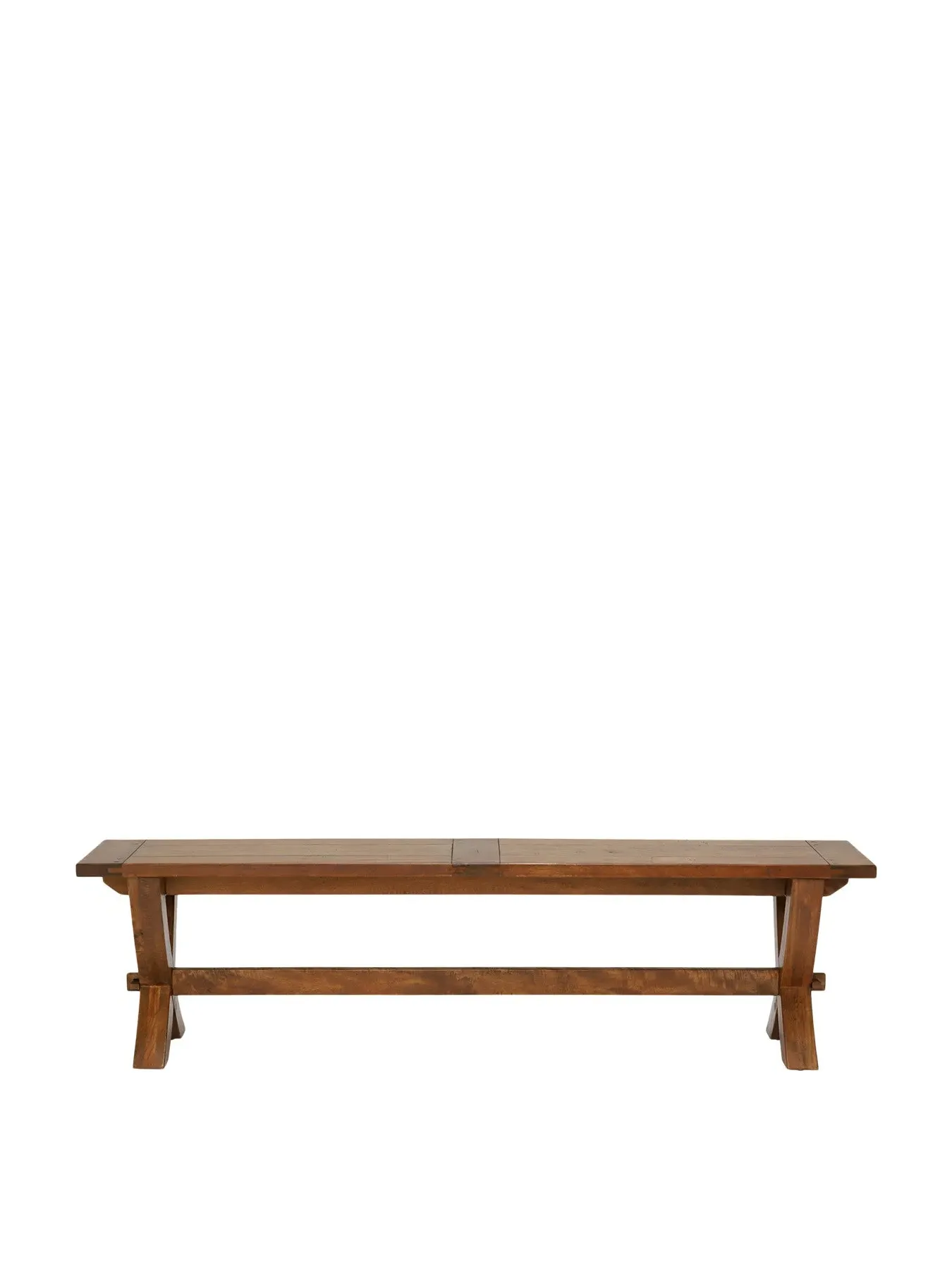 X-Leg Bench - Natural, Mango Wood