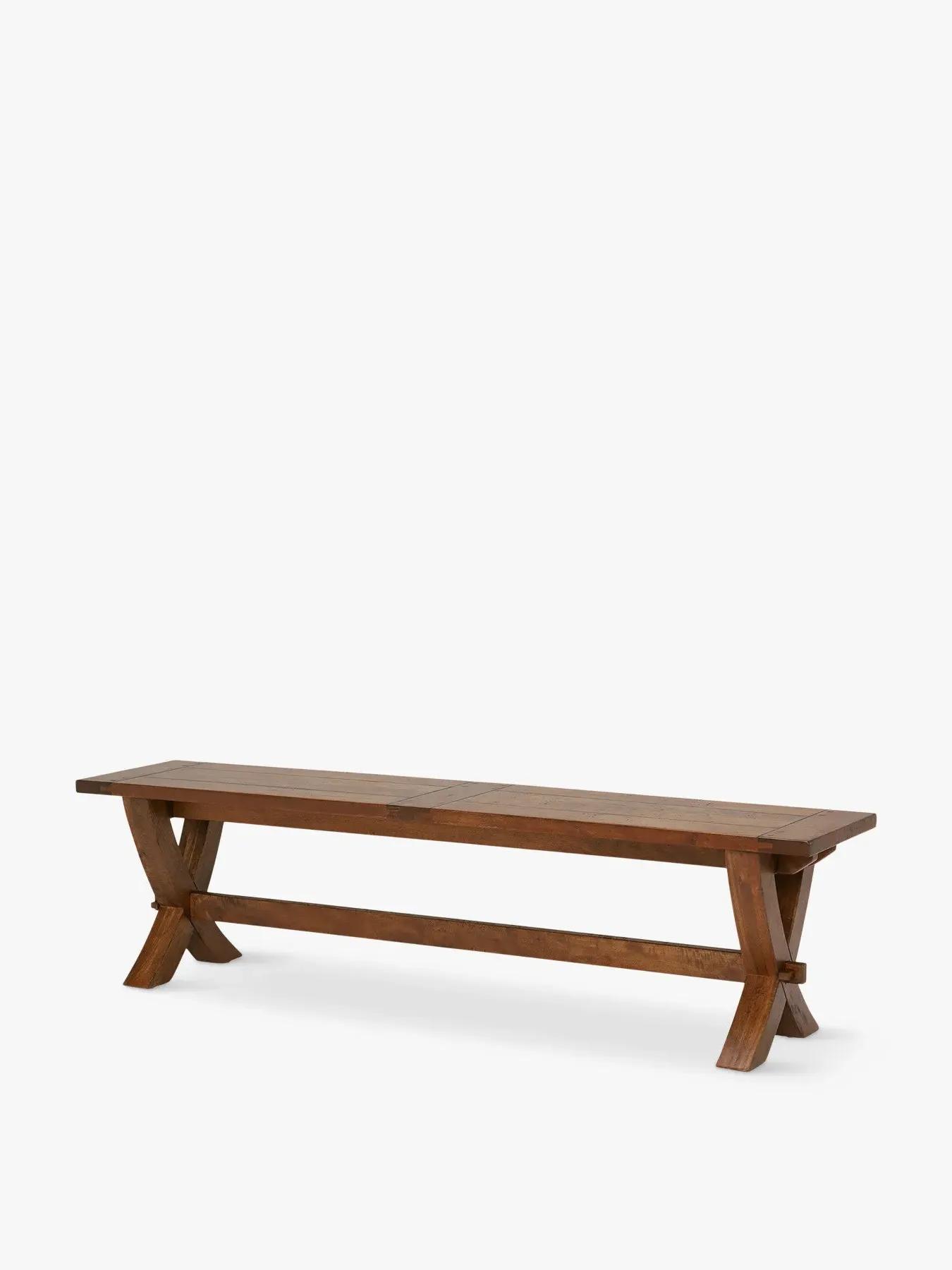 X-Leg Bench - Natural, Mango Wood image