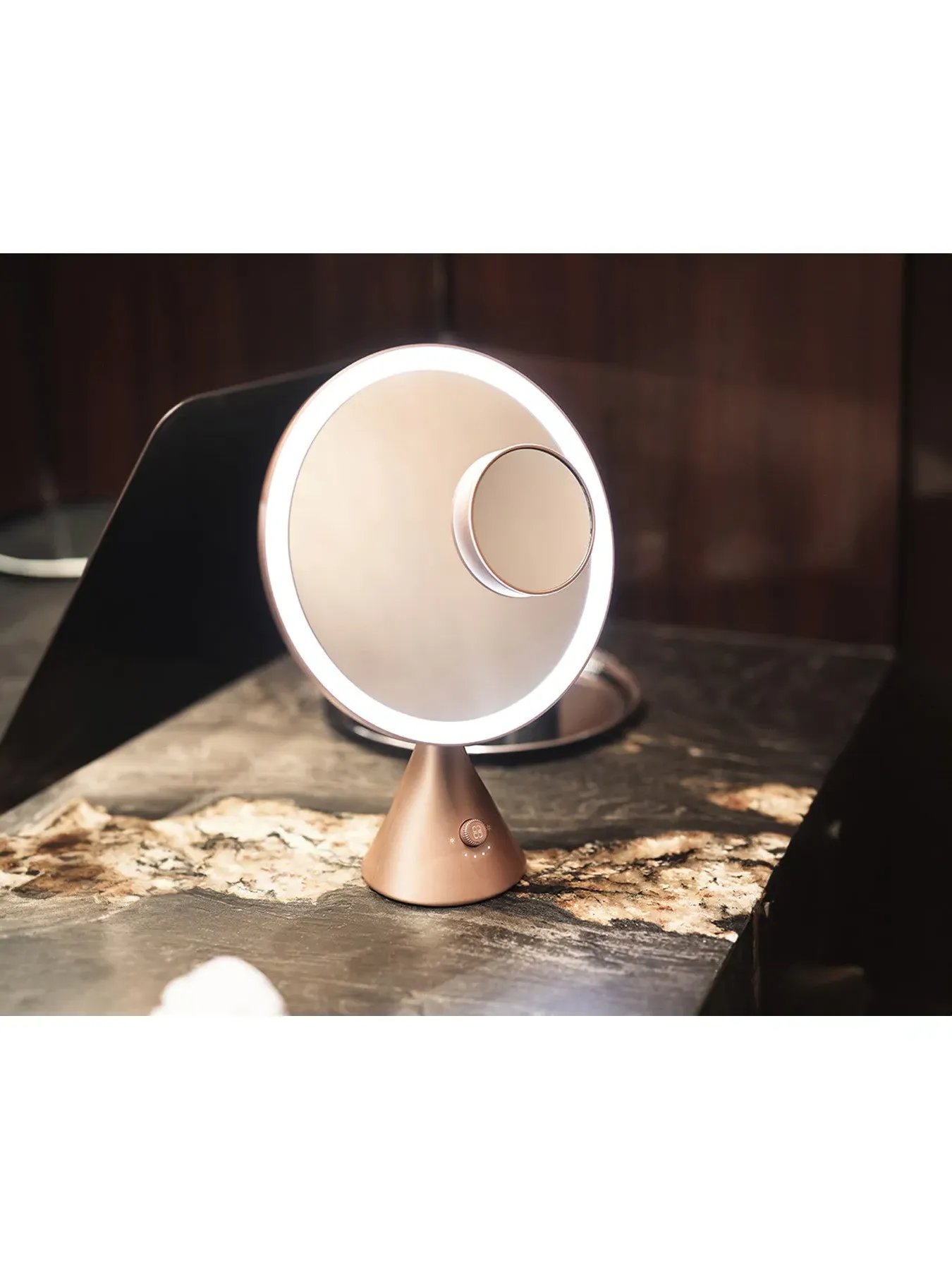 Glow Mirror - Gold