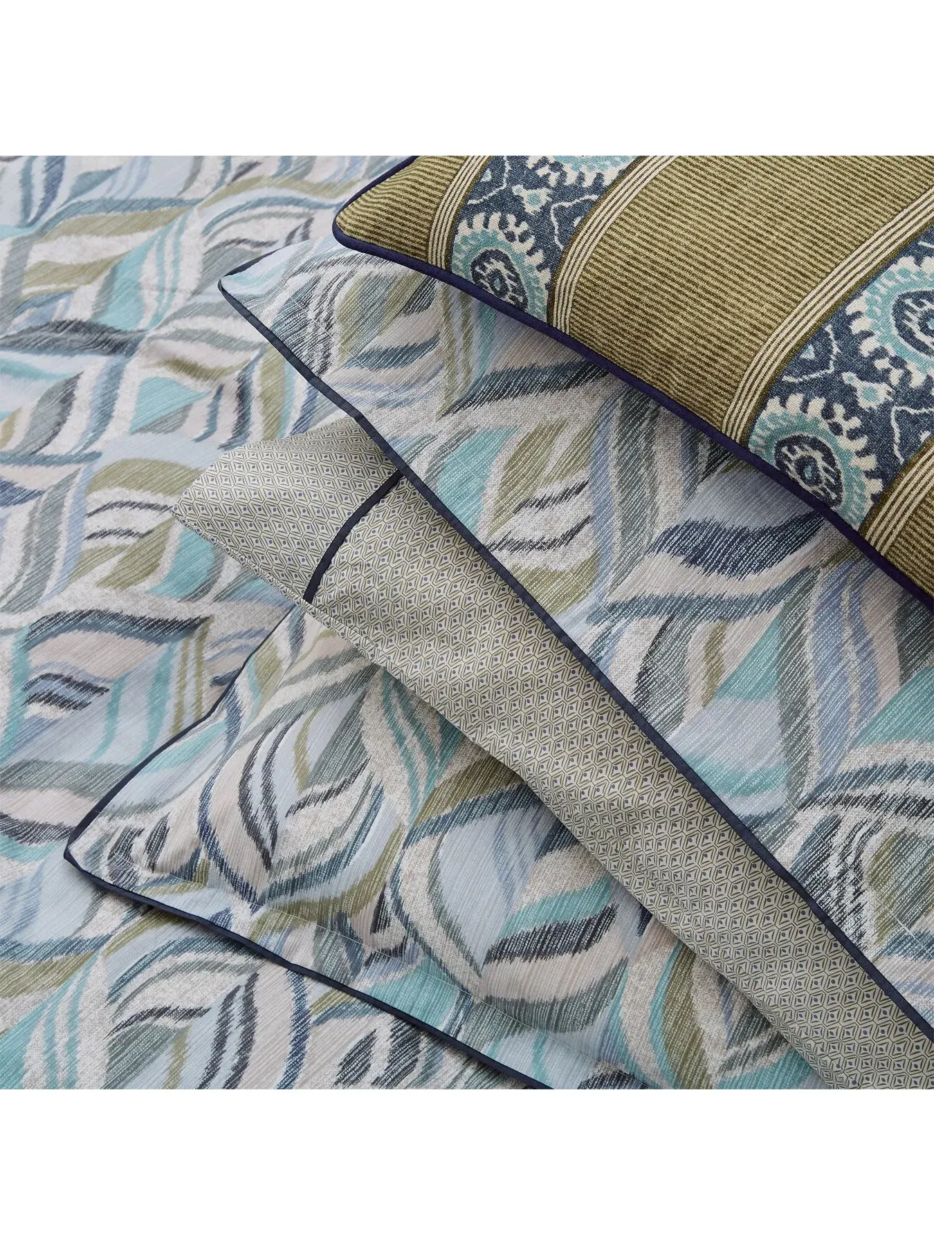 Double Duvet Cover Set - Multi, Cotton
