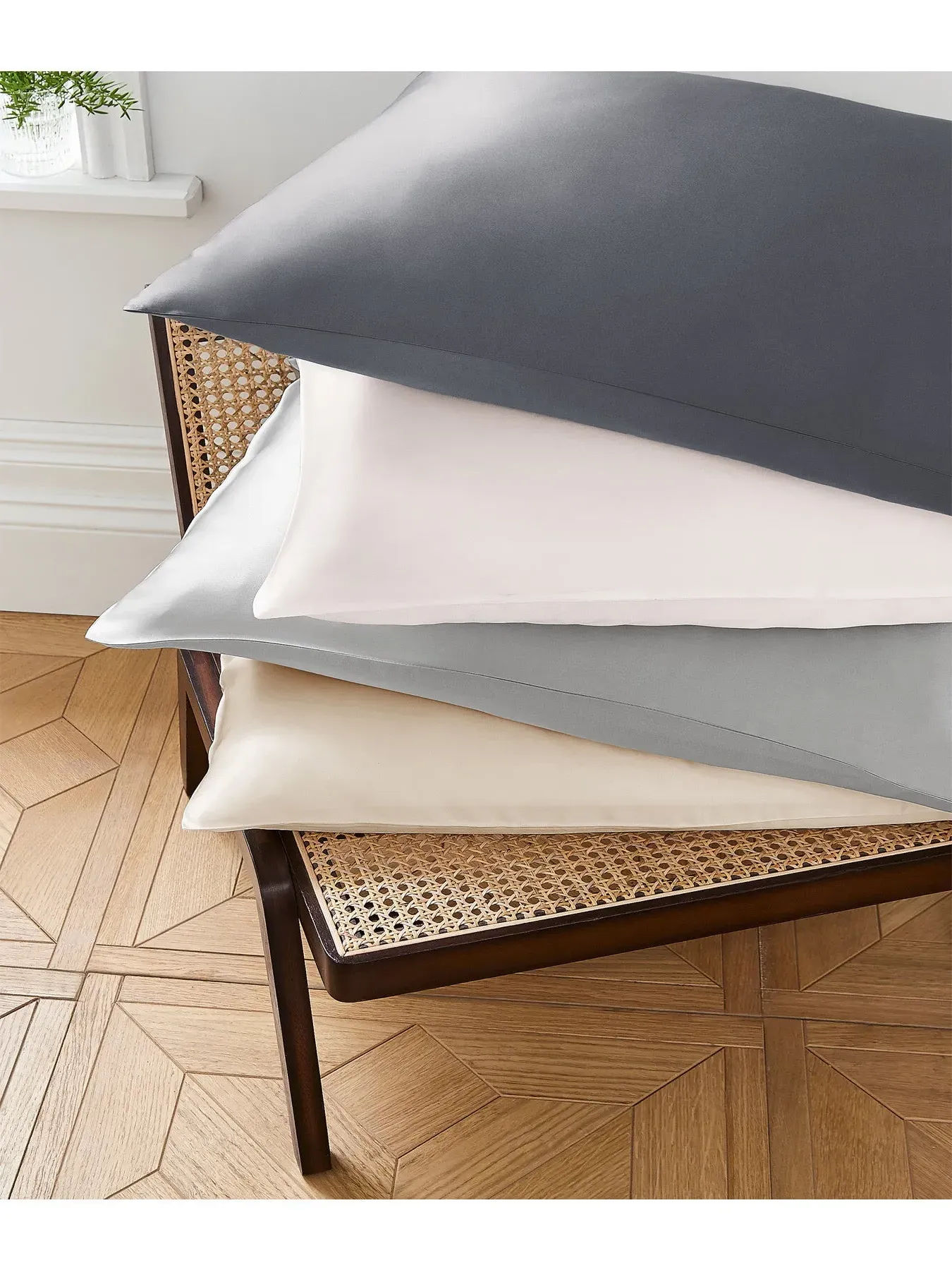 Standard Silk Pillowcase - Charcoal, Mulberry Silk