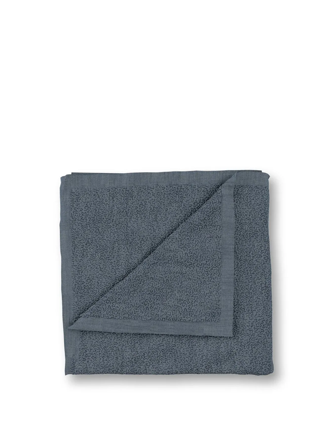 Floral Throw Blanket - Chambray Blue image