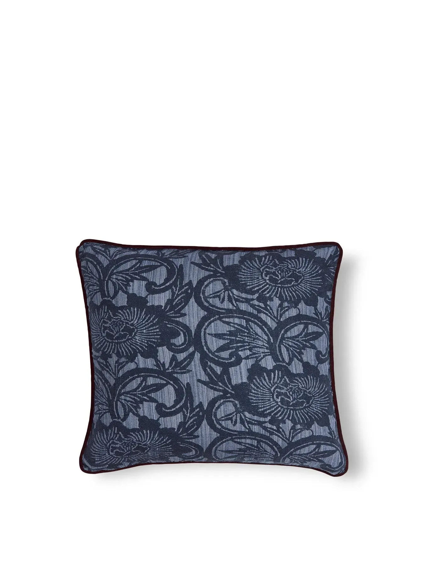 Quilted Cushion with Tribal Pattern - Multi image