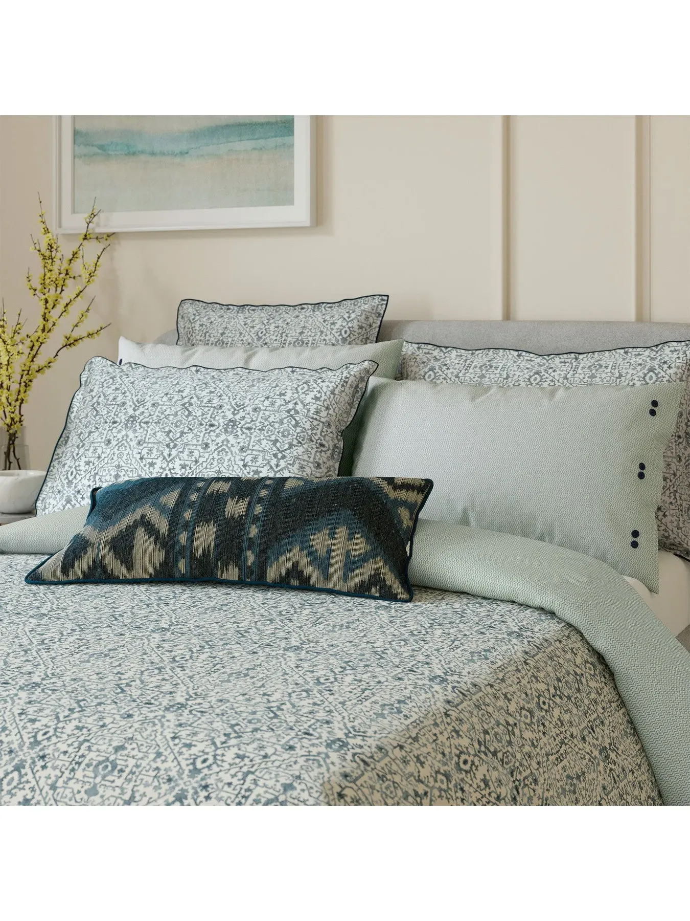 Single Duvet Cover Set - Blue