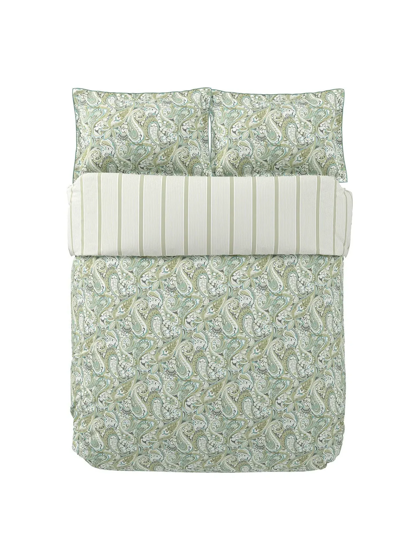Single Duvet Cover Set - Green