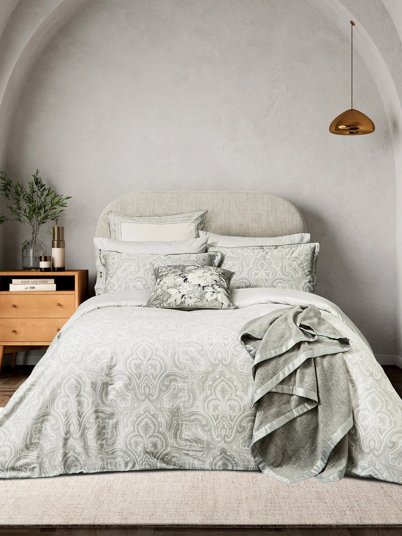 Single Duvet Cover Set - White, Cotton image