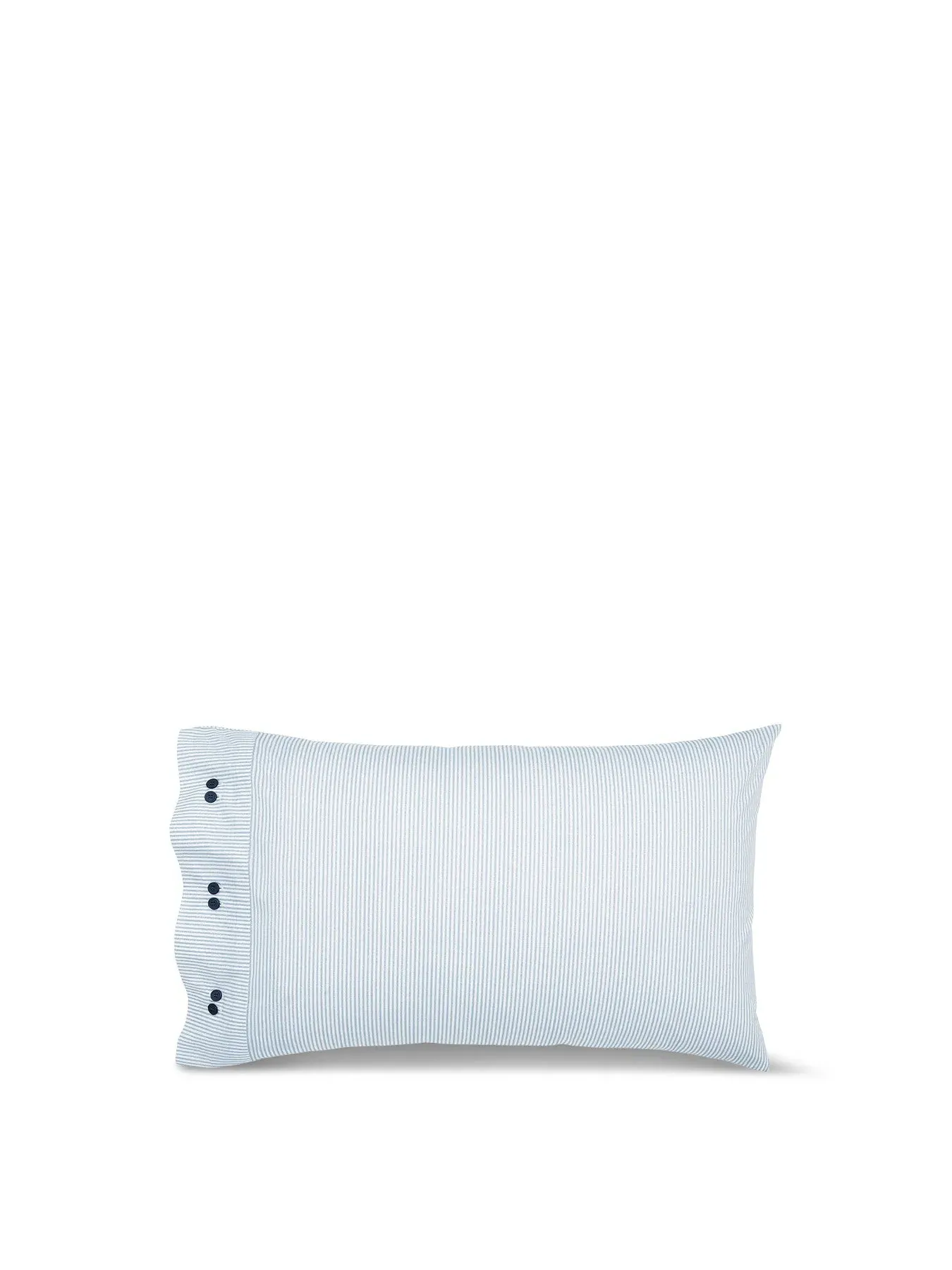 Standard Pillowcase Pair - Chambray Blue, Cotton image