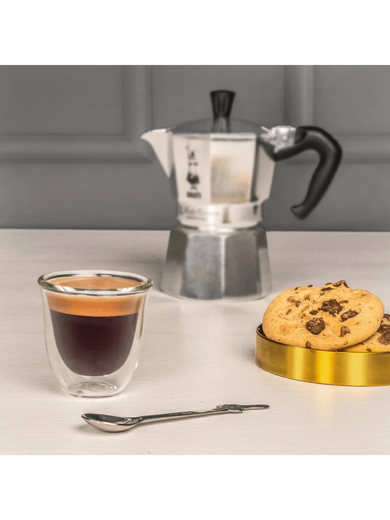 Double Walled Espresso Glasses Set of 2 - Clear