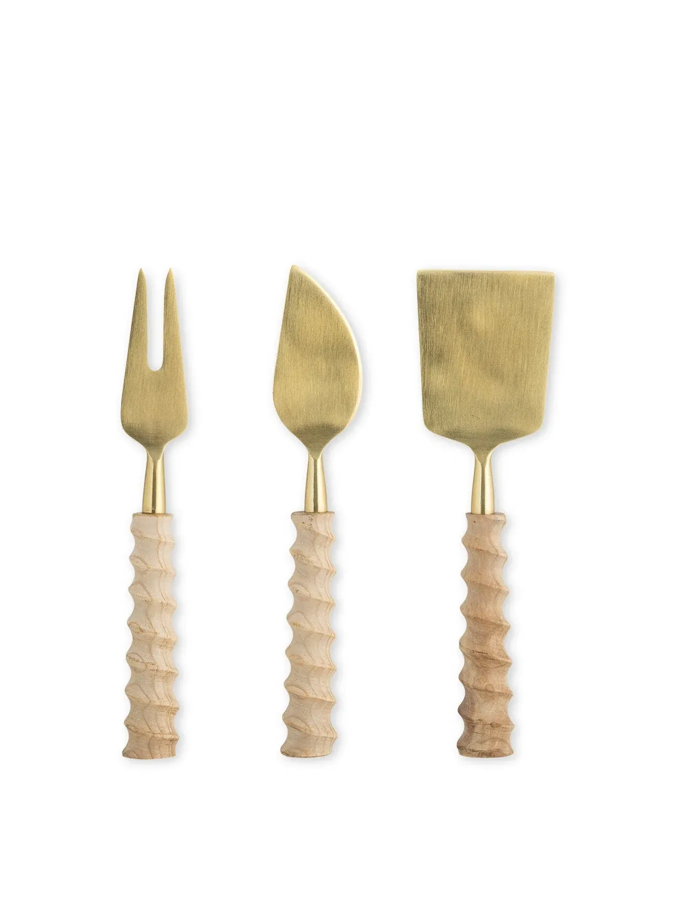 Cheese Utensil Set - Gold image