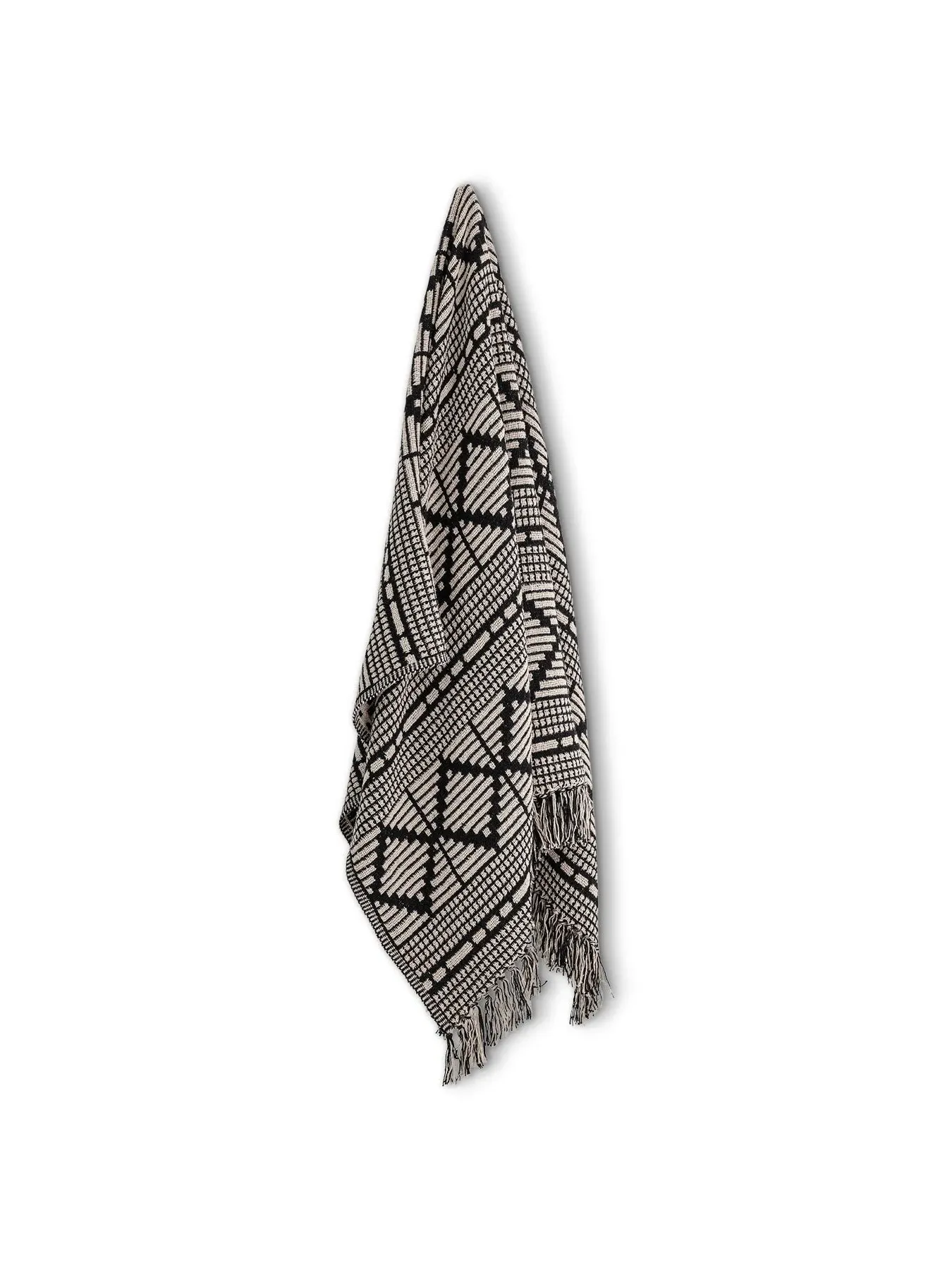 Large Throw Blanket - Black