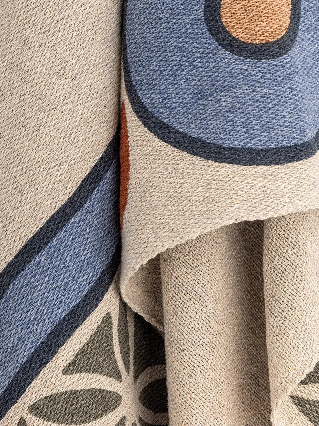 Large Throw Blanket - Blue