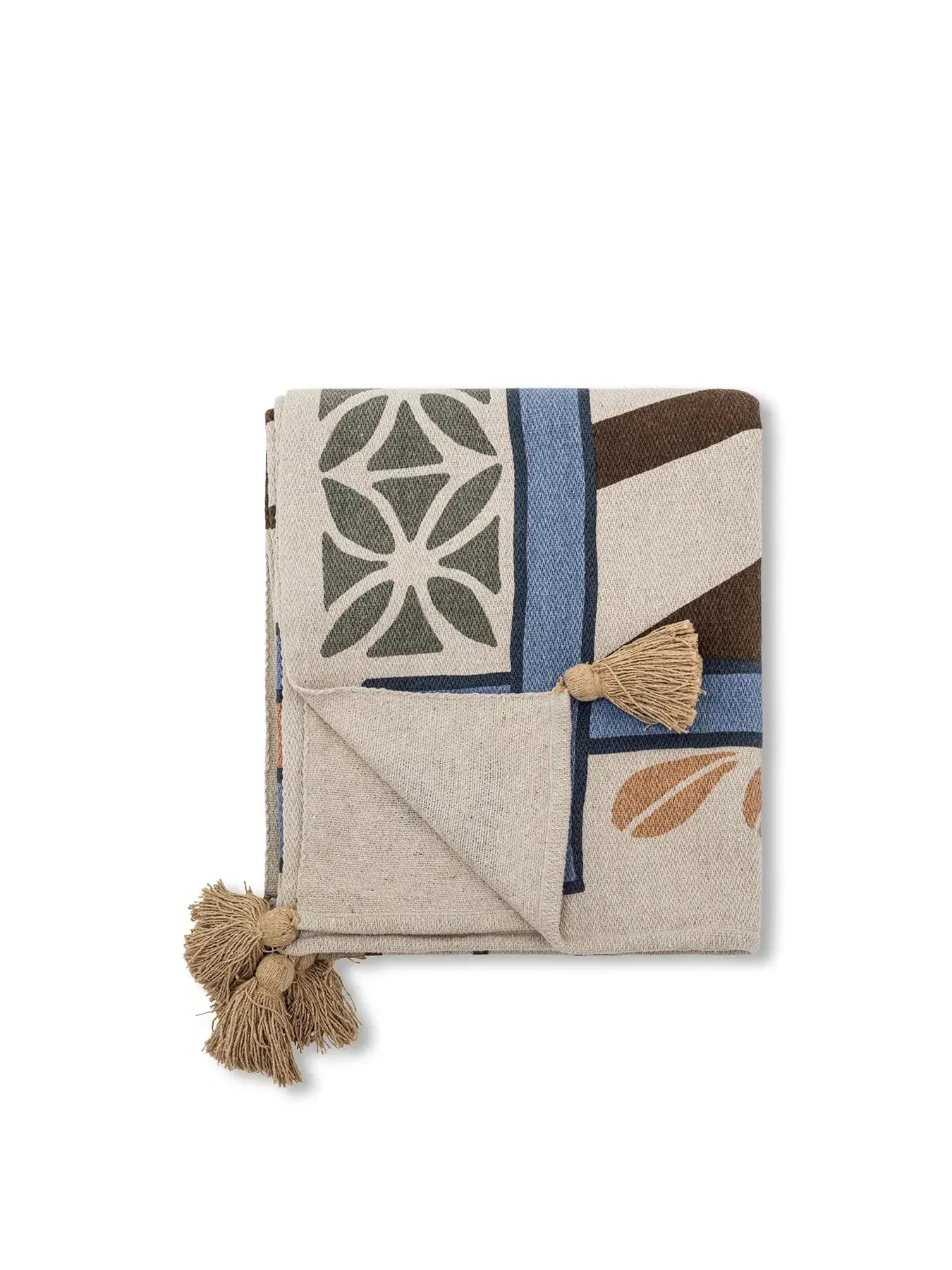 Large Throw Blanket - Blue image