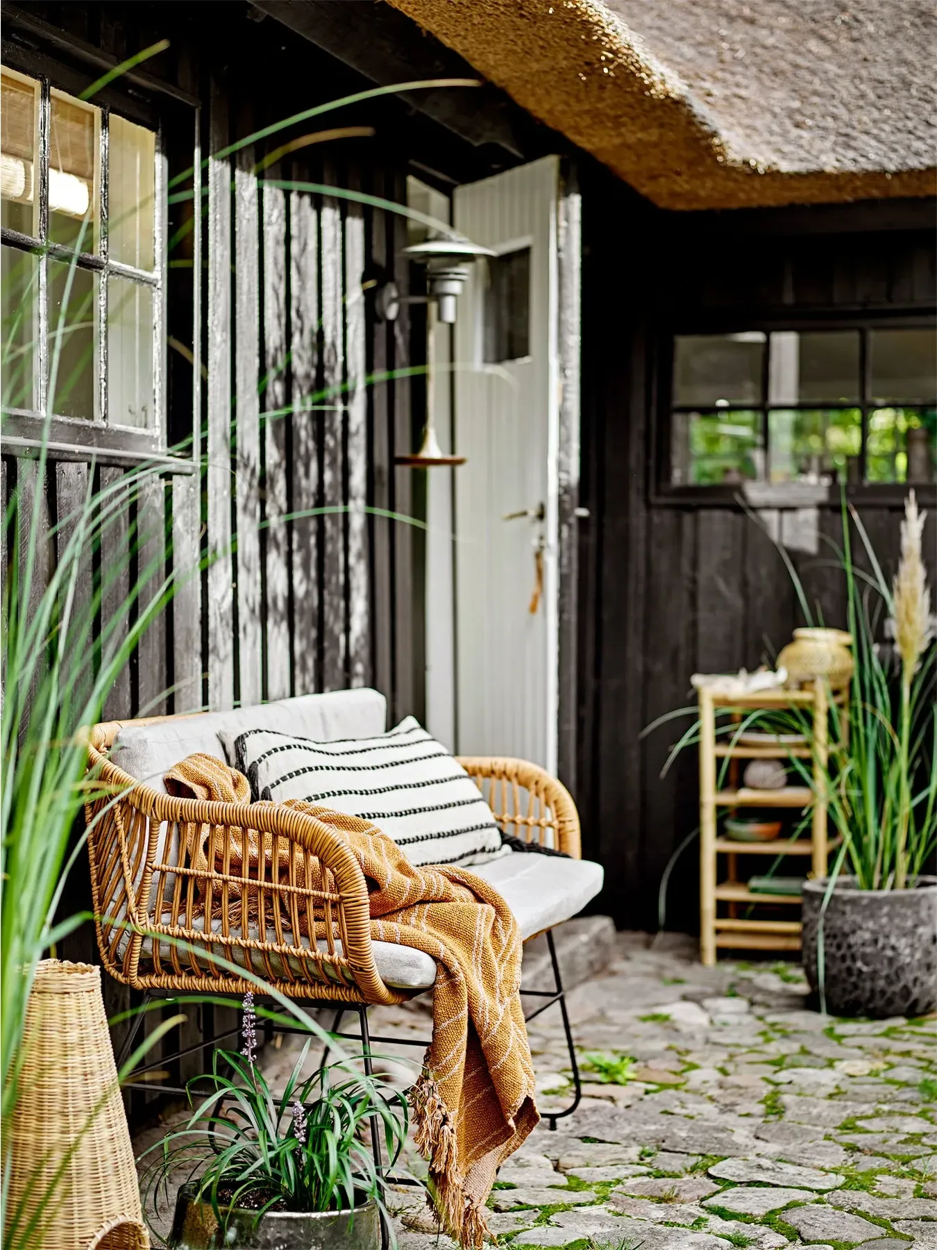 Large Throw Blanket - Brown